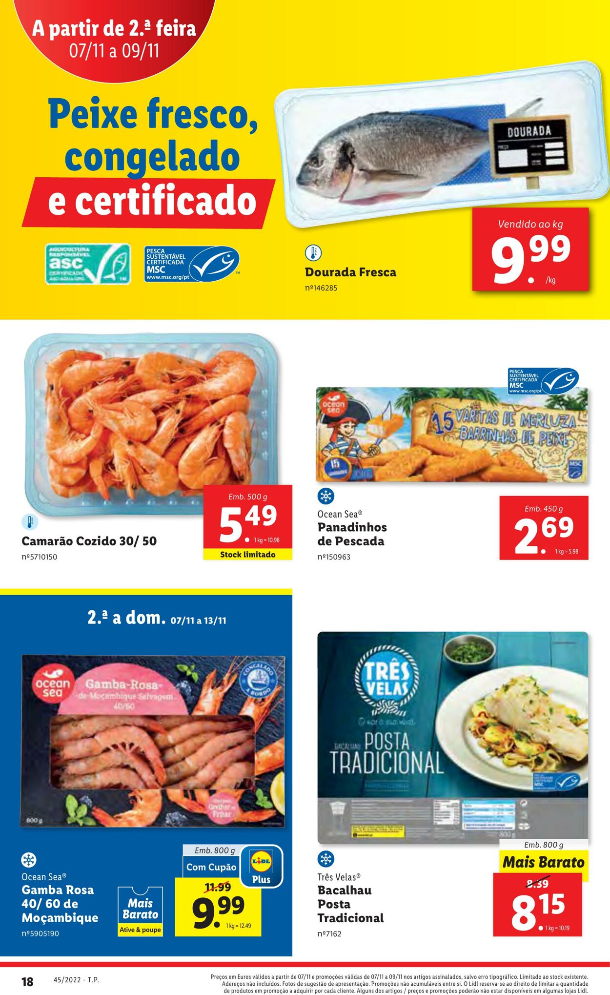 Folheto Lidl 07.11.2022 - 13.11.2022