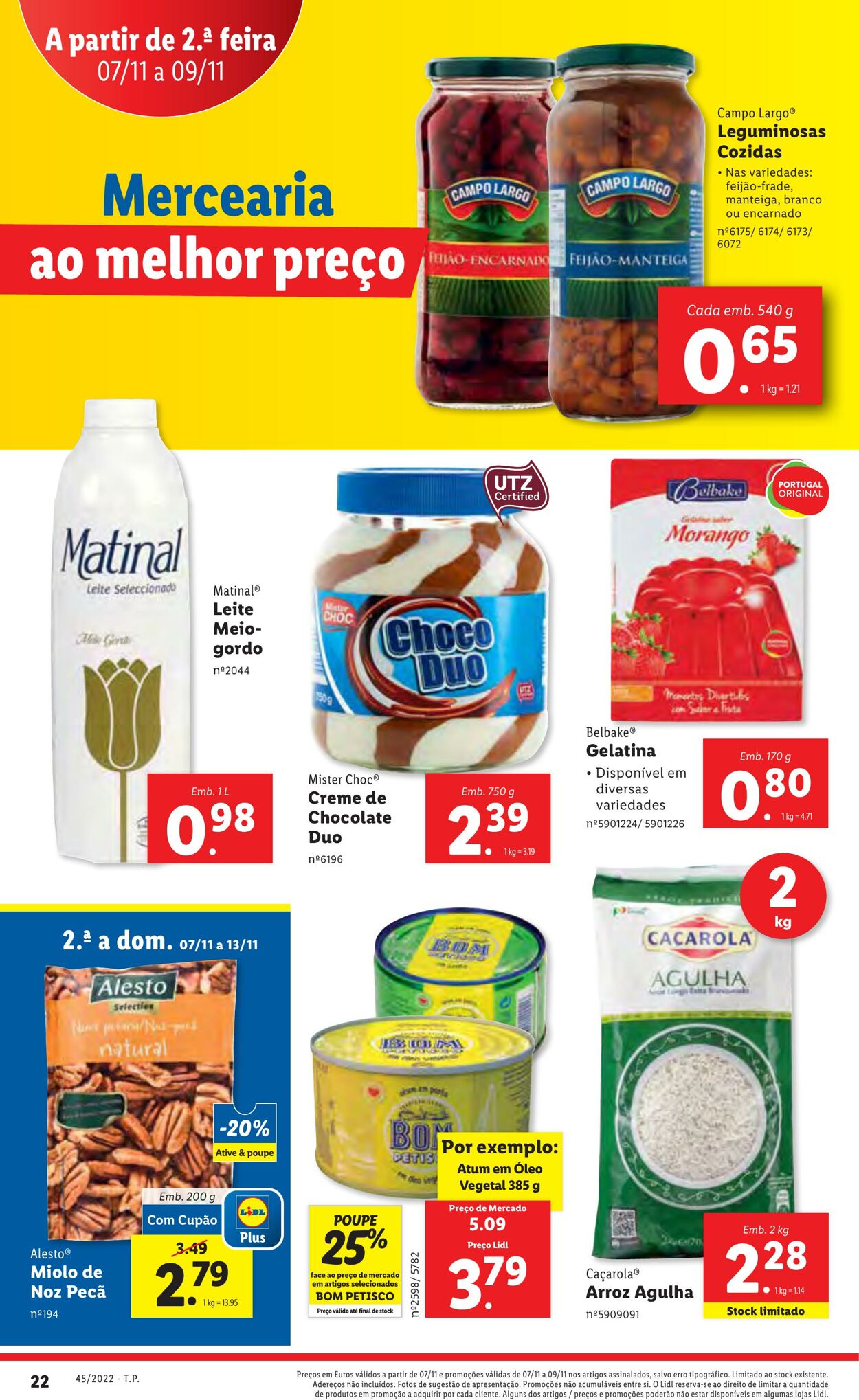 Folheto Lidl 07.11.2022 - 13.11.2022