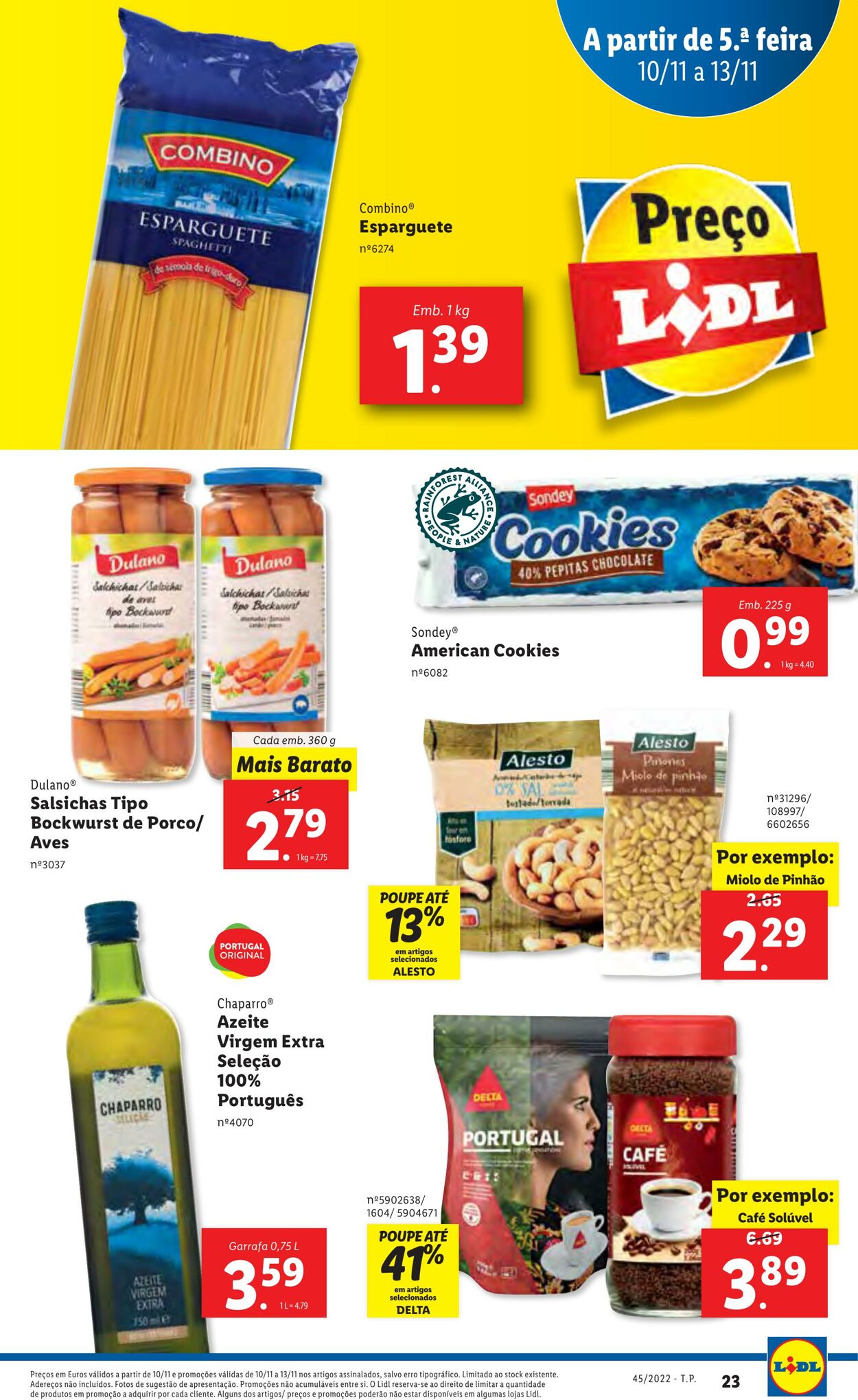 Folheto Lidl 07.11.2022 - 13.11.2022