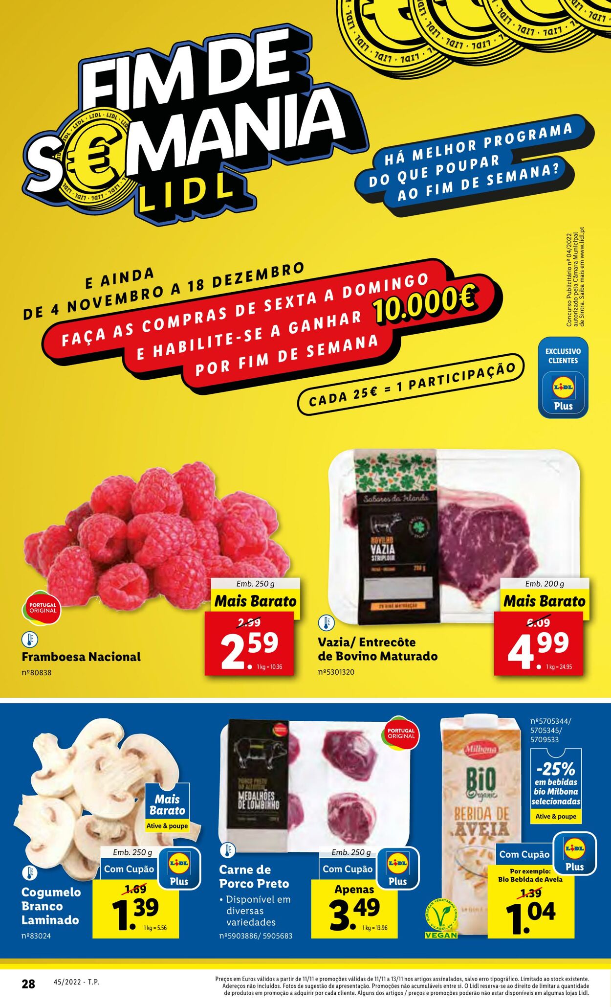 Folheto Lidl 07.11.2022 - 13.11.2022