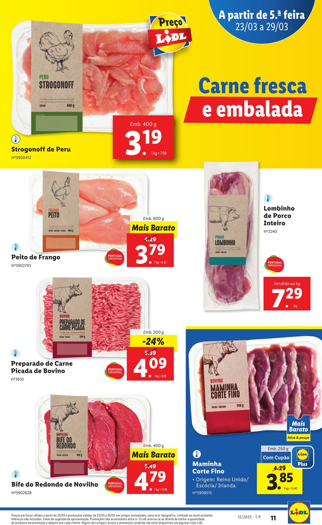 Folheto Lidl 23.03.2023 - 29.03.2023