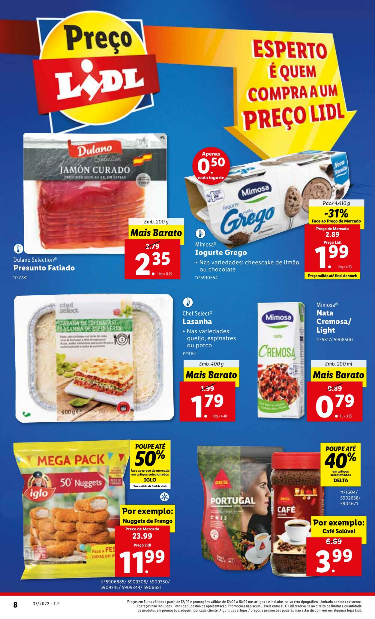 Folheto Lidl 12.09.2022 - 18.09.2022