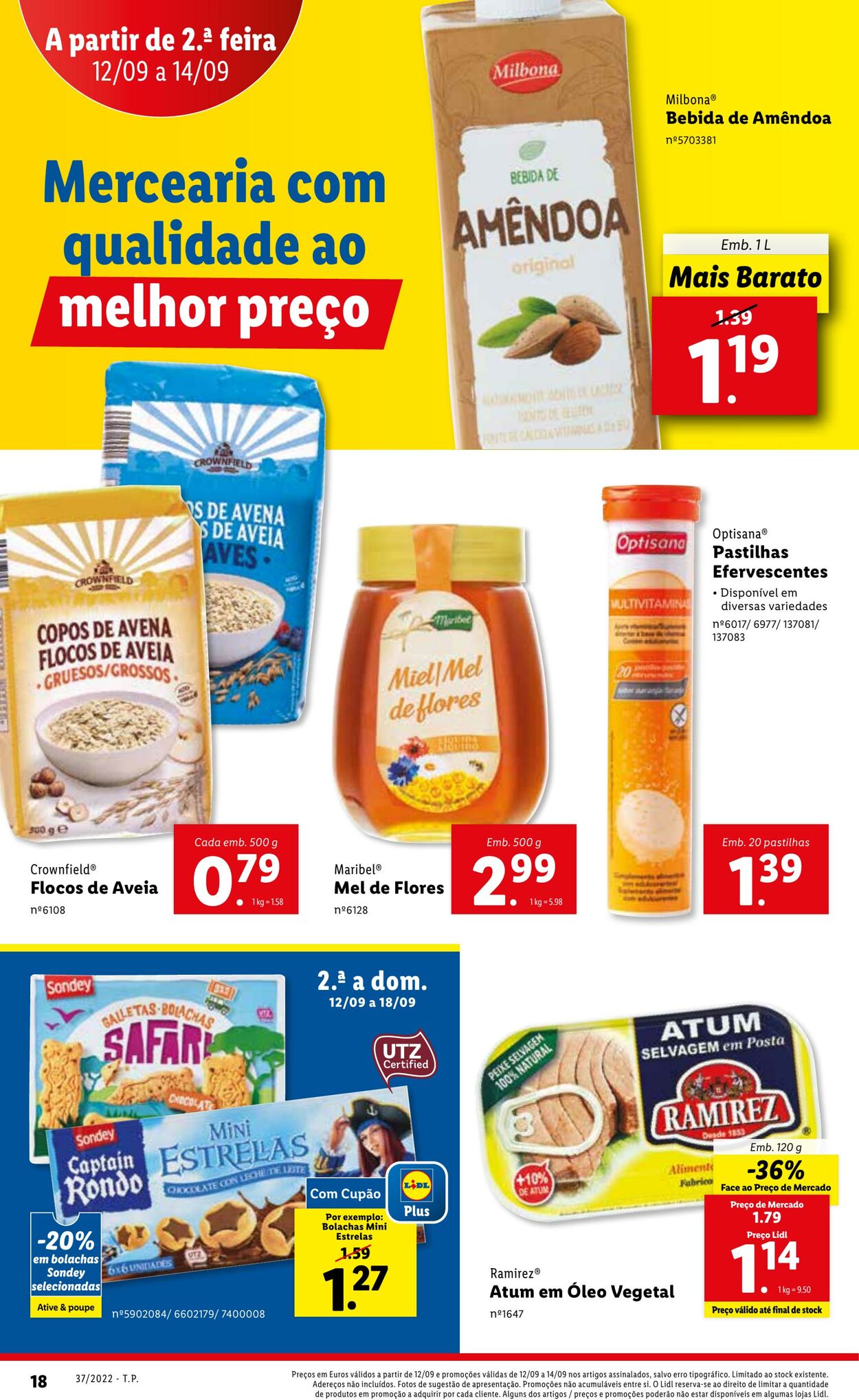 Folheto Lidl 12.09.2022 - 18.09.2022