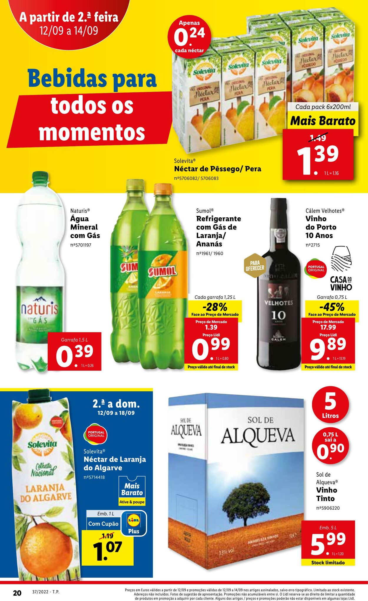 Folheto Lidl 12.09.2022 - 18.09.2022