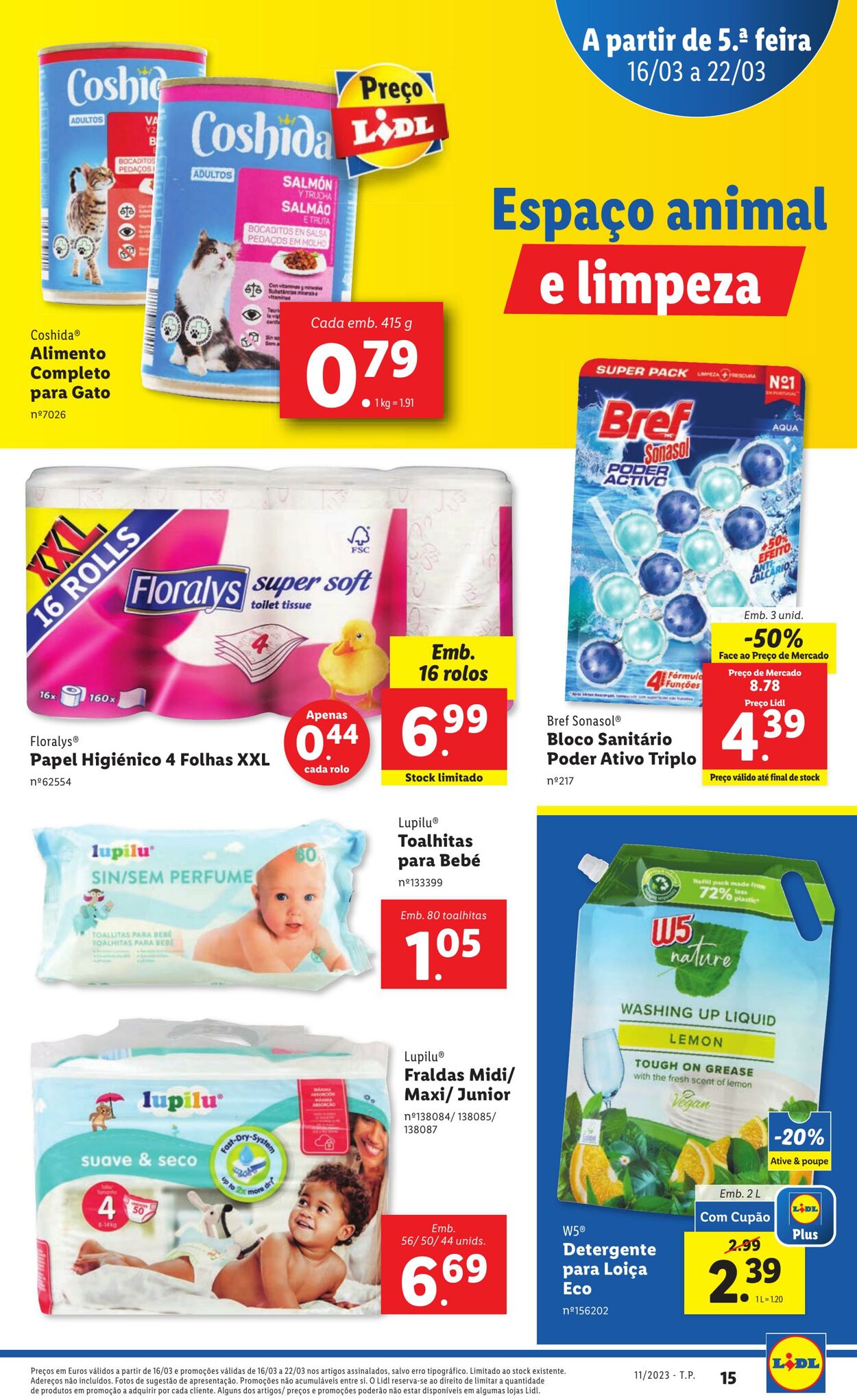 Folheto Lidl 16.03.2023 - 22.03.2023