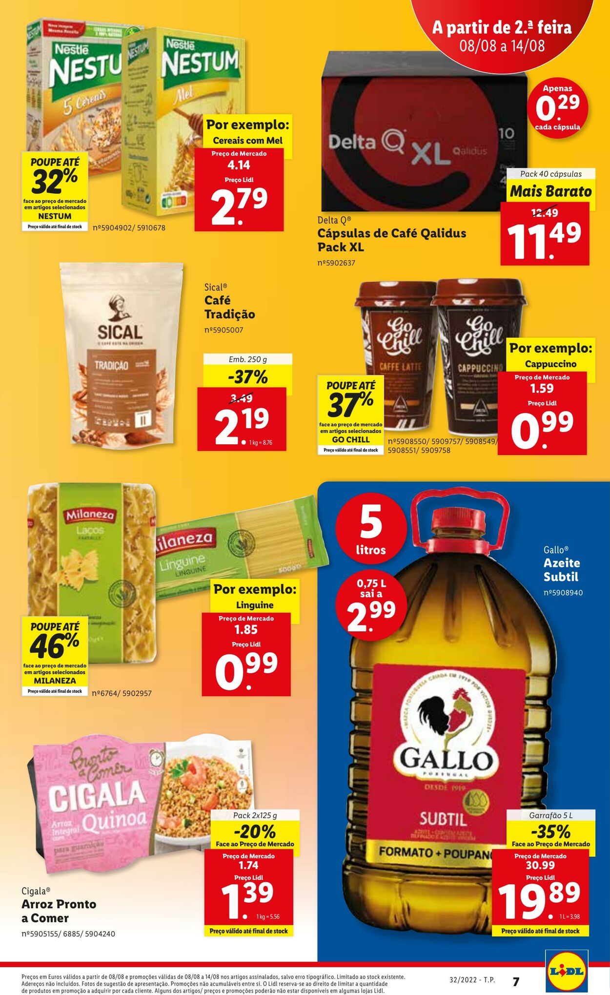 Folheto Lidl 08.08.2022 - 14.08.2022