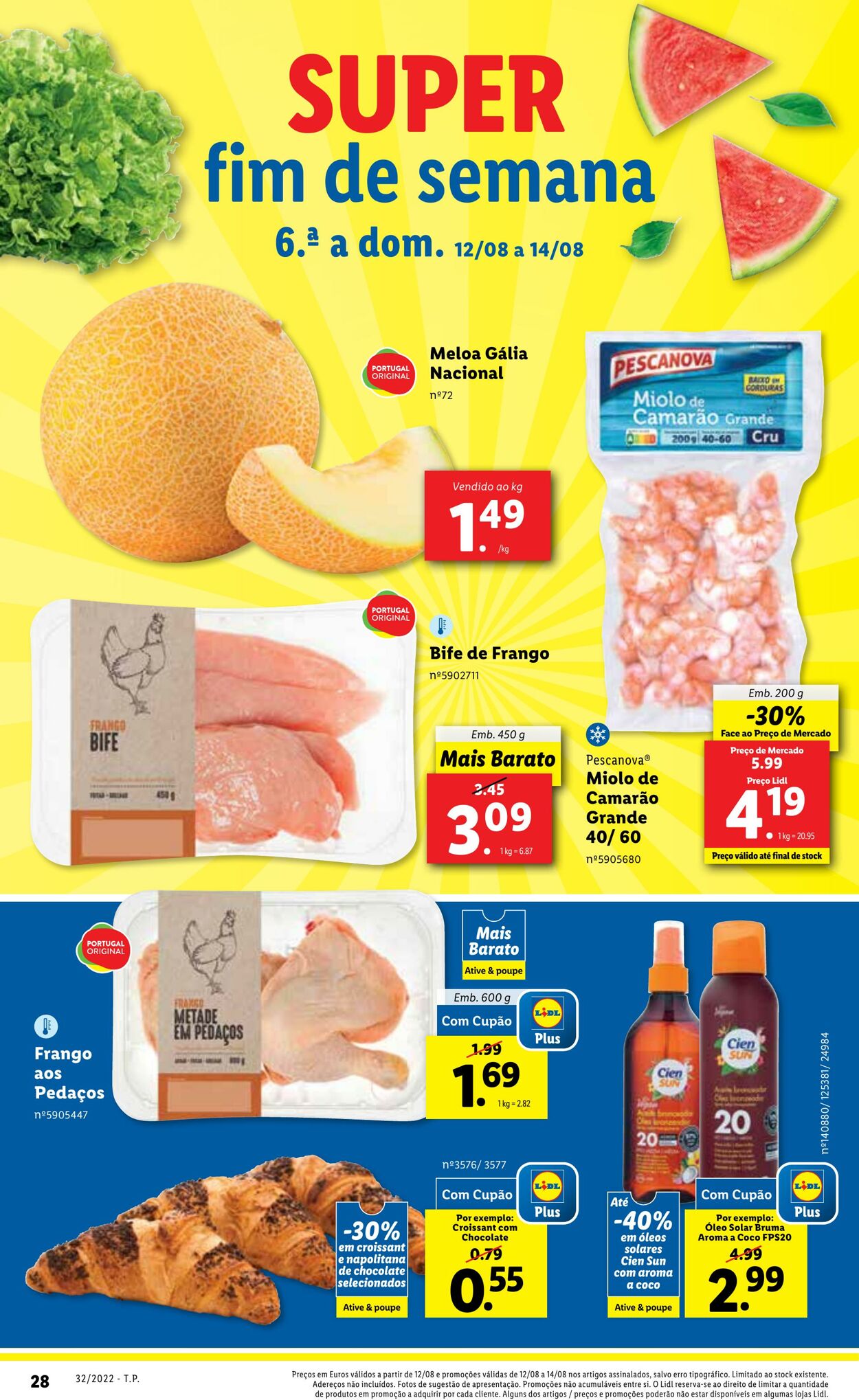 Folheto Lidl 08.08.2022 - 14.08.2022