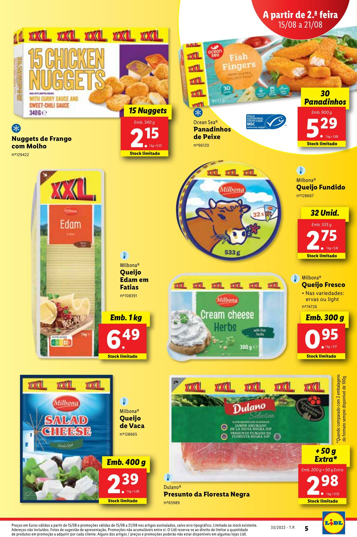 Folheto Lidl 15.08.2022 - 21.08.2022