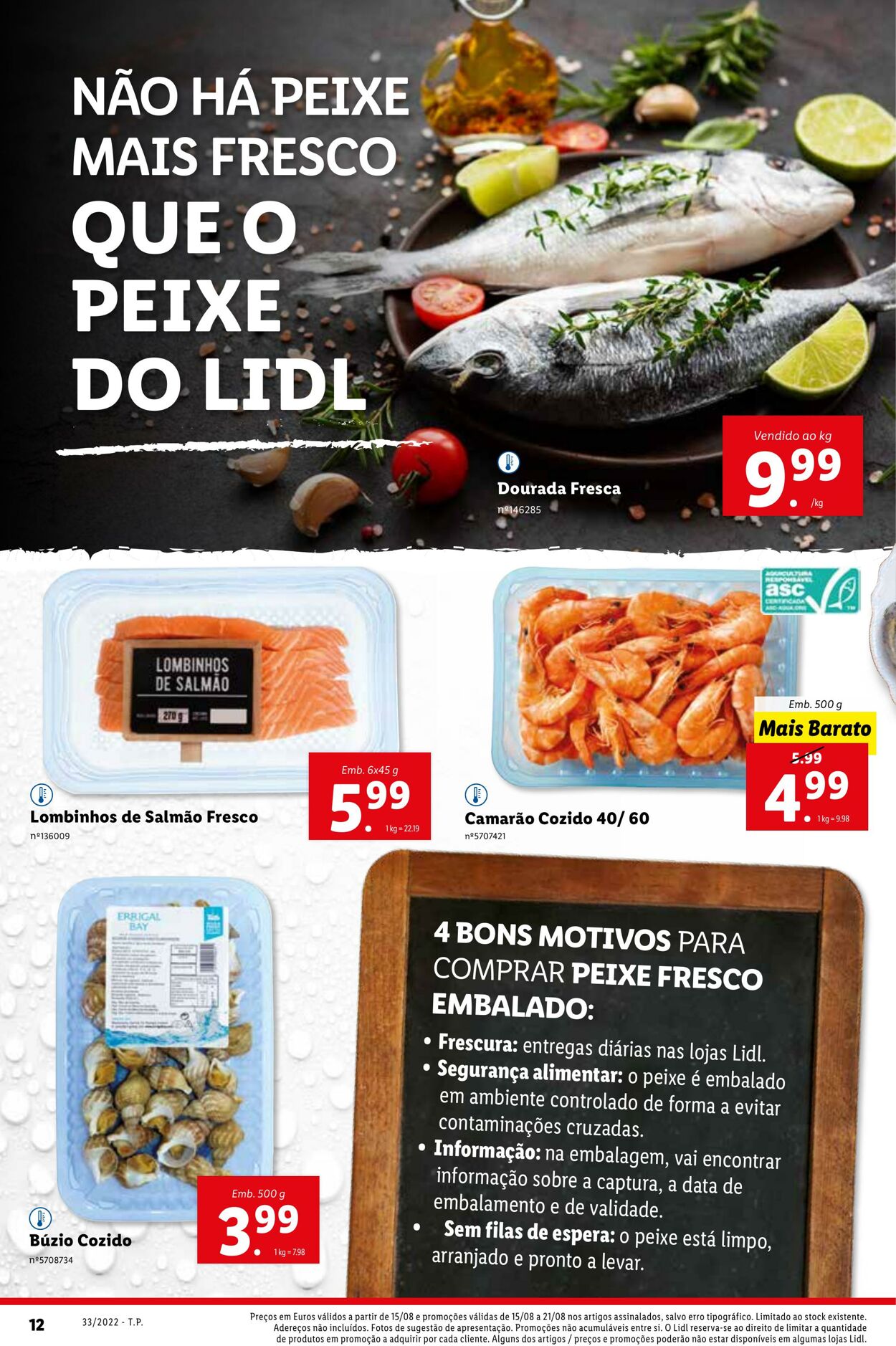 Folheto Lidl 15.08.2022 - 21.08.2022