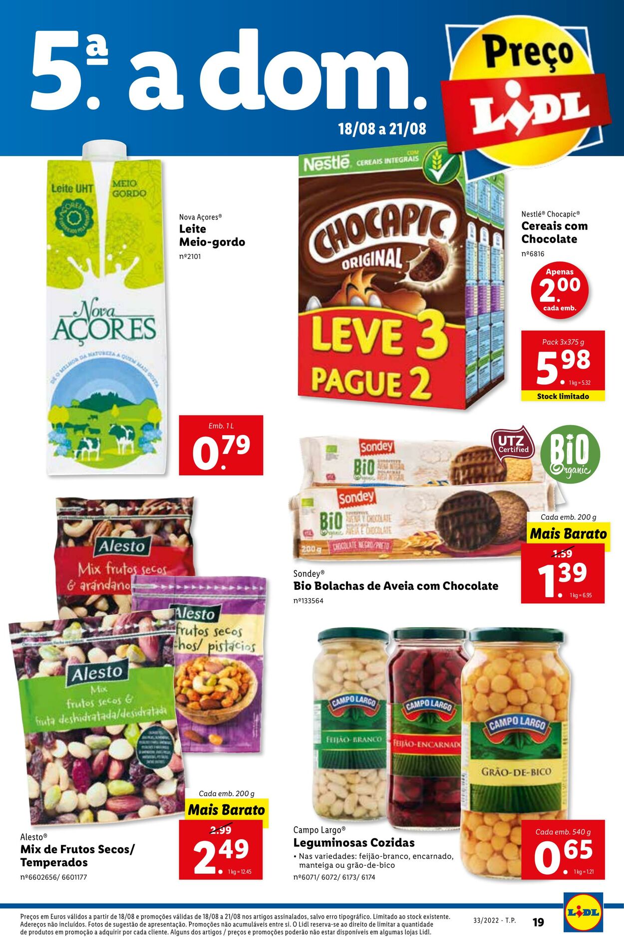 Folheto Lidl 15.08.2022 - 21.08.2022