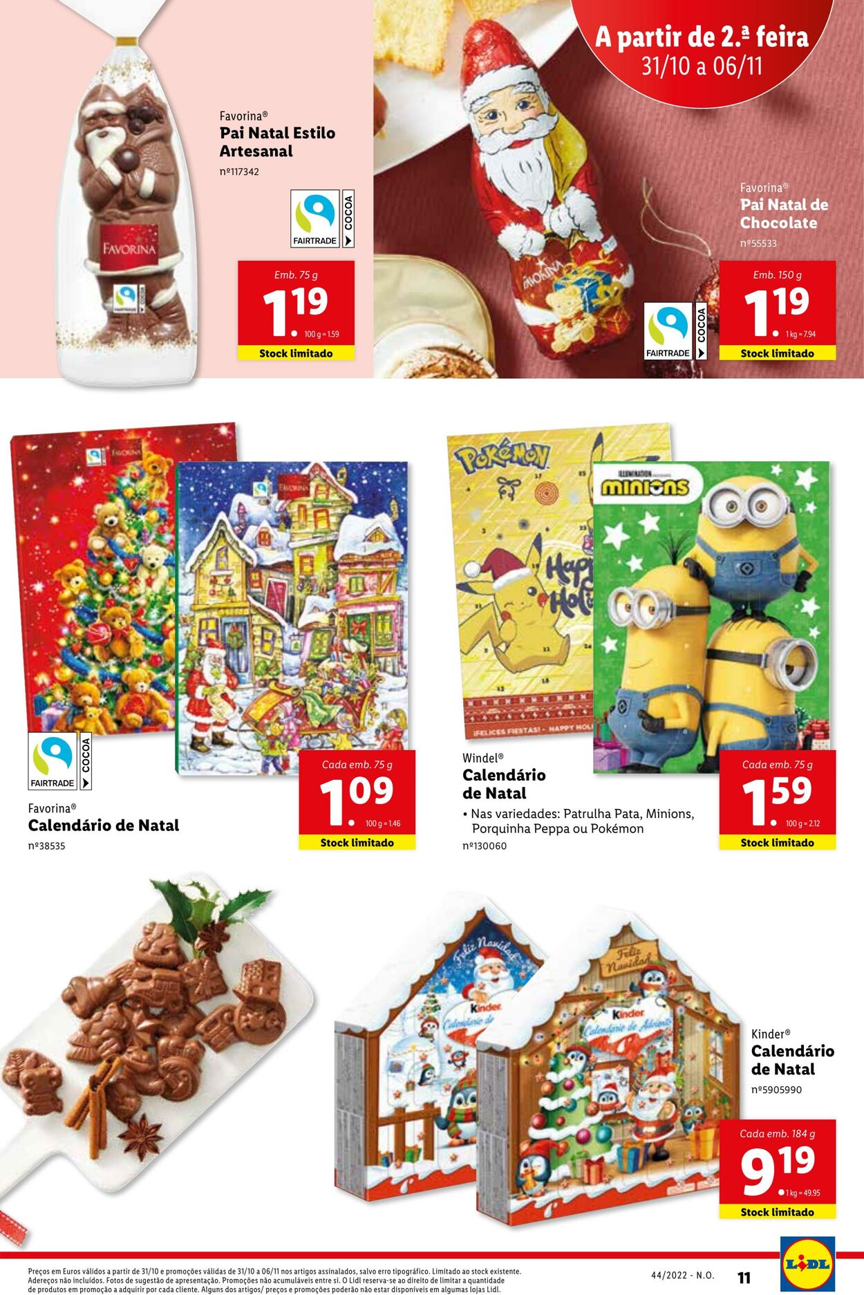 Folheto Lidl 31.10.2022 - 06.11.2022