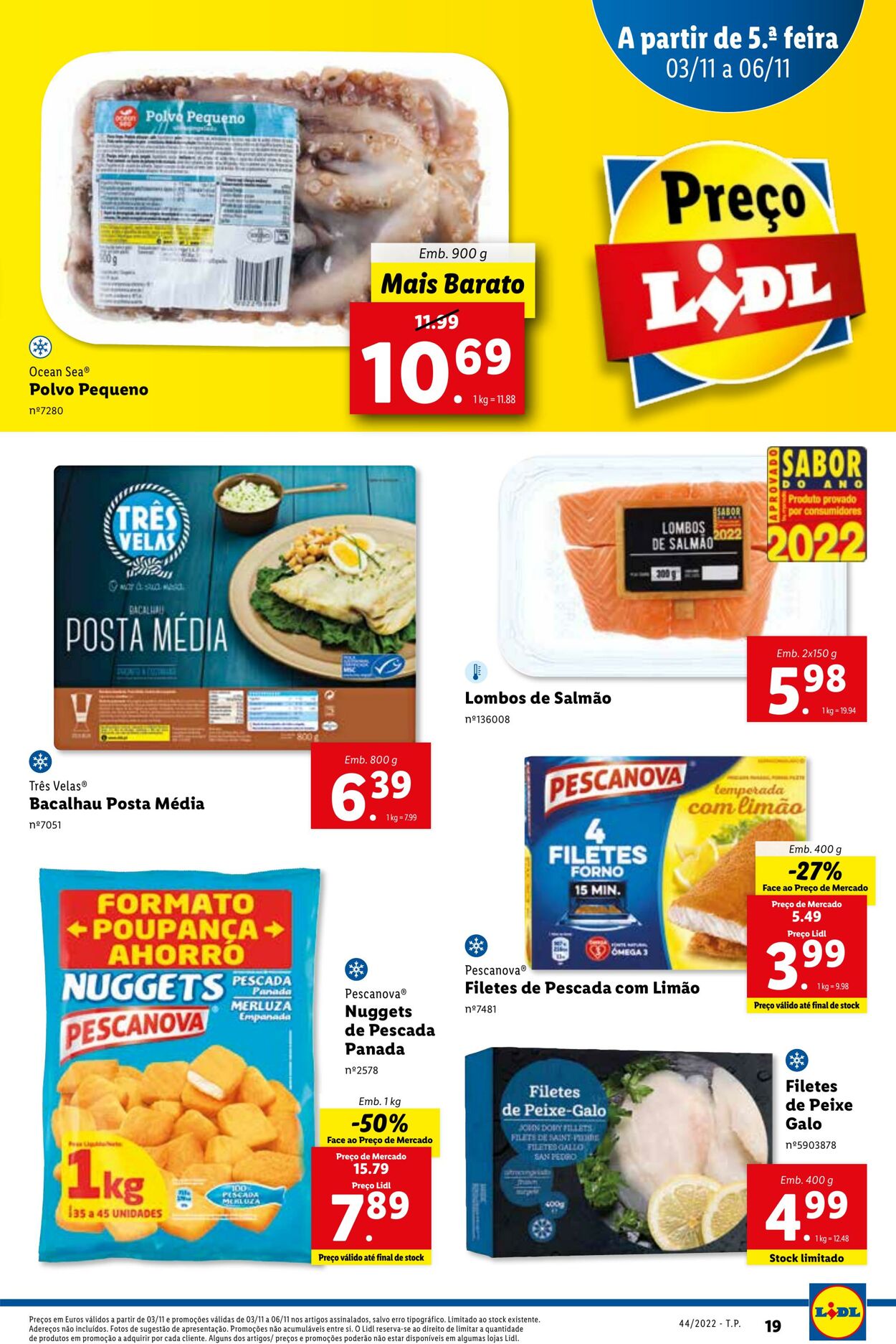 Folheto Lidl 31.10.2022 - 06.11.2022