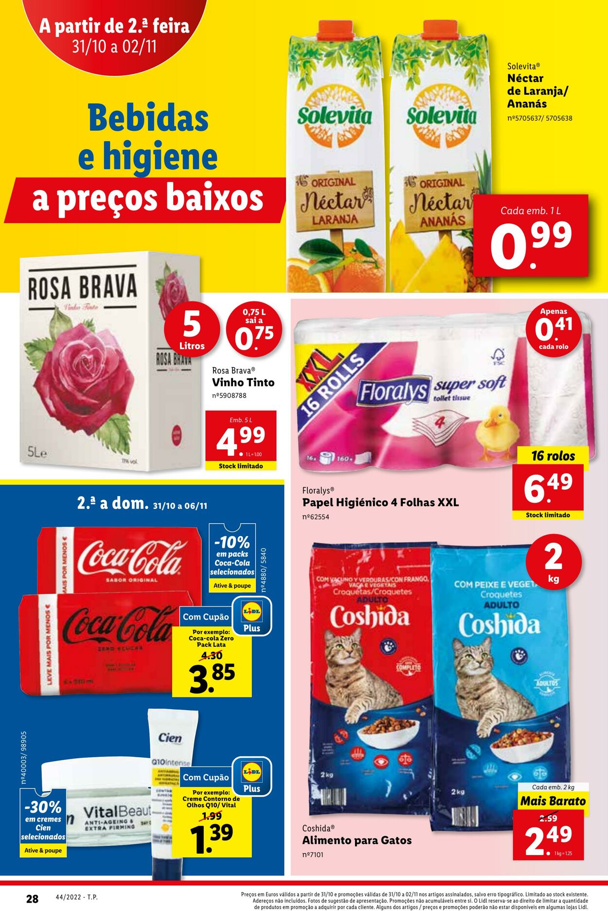 Folheto Lidl 31.10.2022 - 06.11.2022