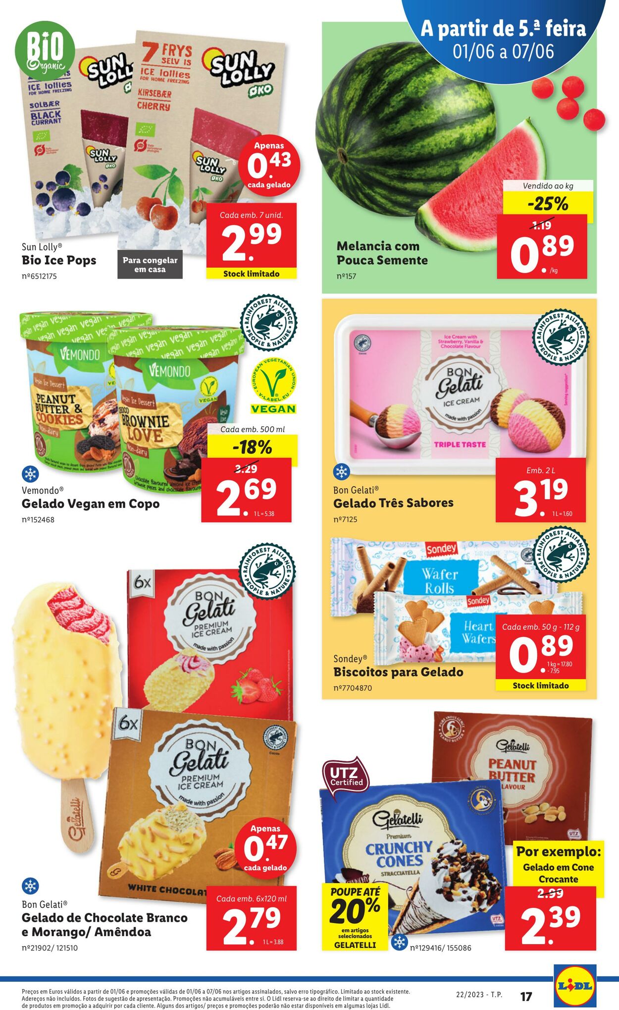 Folheto Lidl 01.06.2023 - 21.06.2023