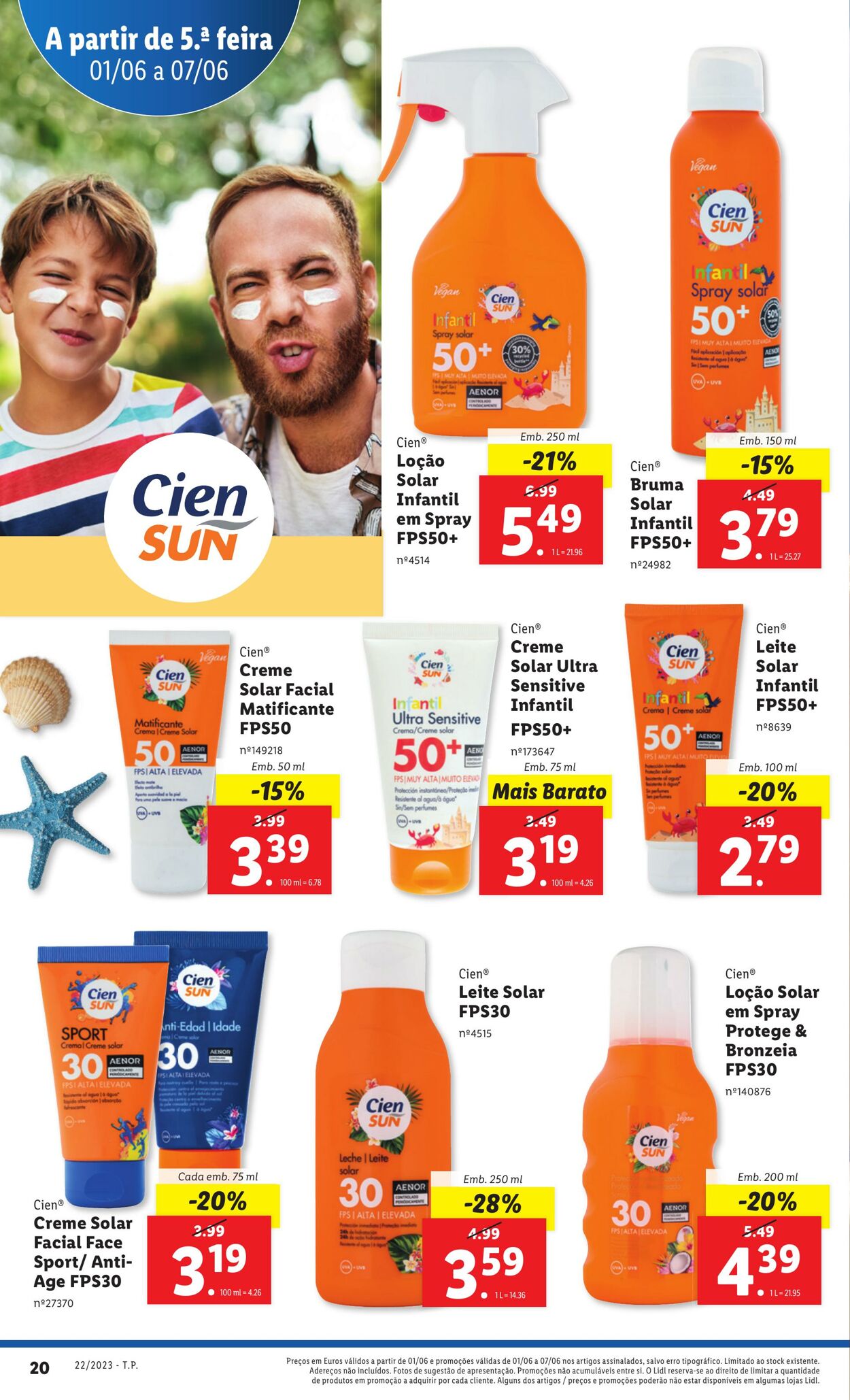 Folheto Lidl 01.06.2023 - 21.06.2023