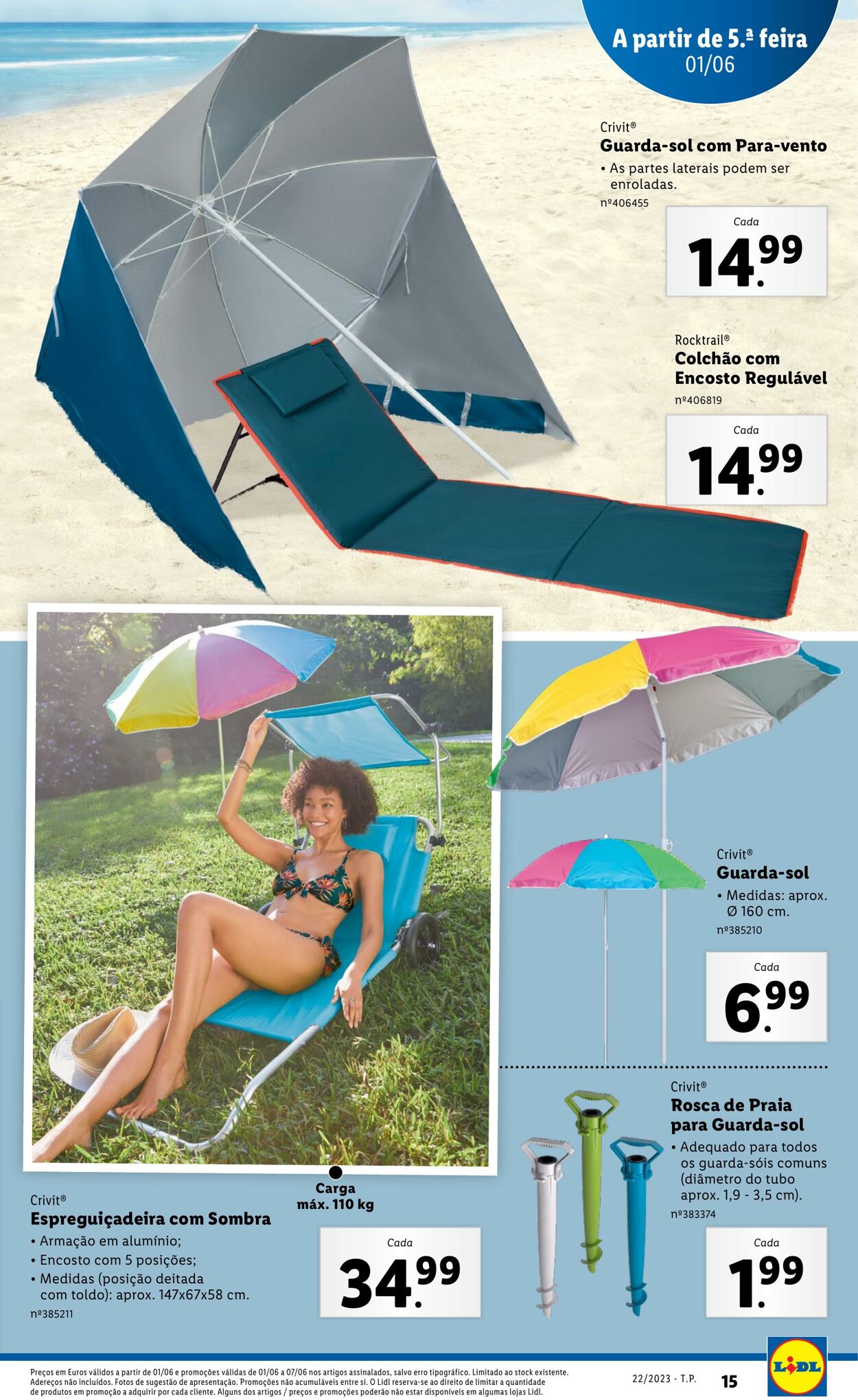 Folheto Lidl 01.06.2023 - 21.06.2023