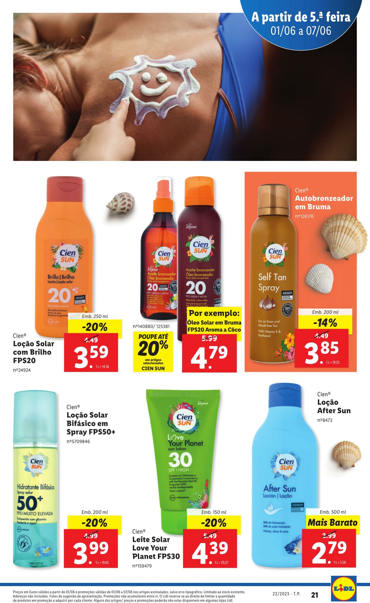 Folheto Lidl 01.06.2023 - 21.06.2023