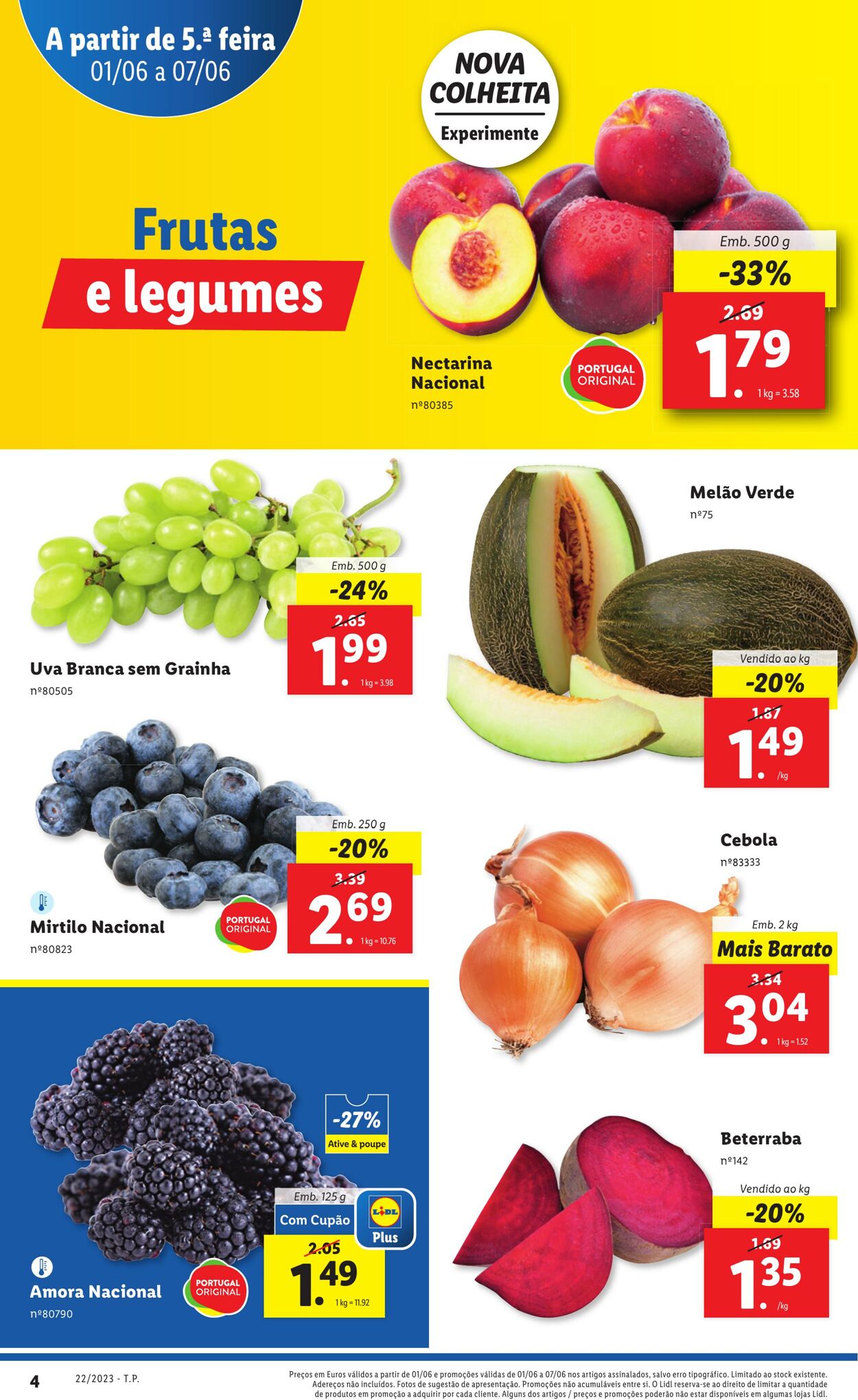 Folheto Lidl 01.06.2023 - 21.06.2023