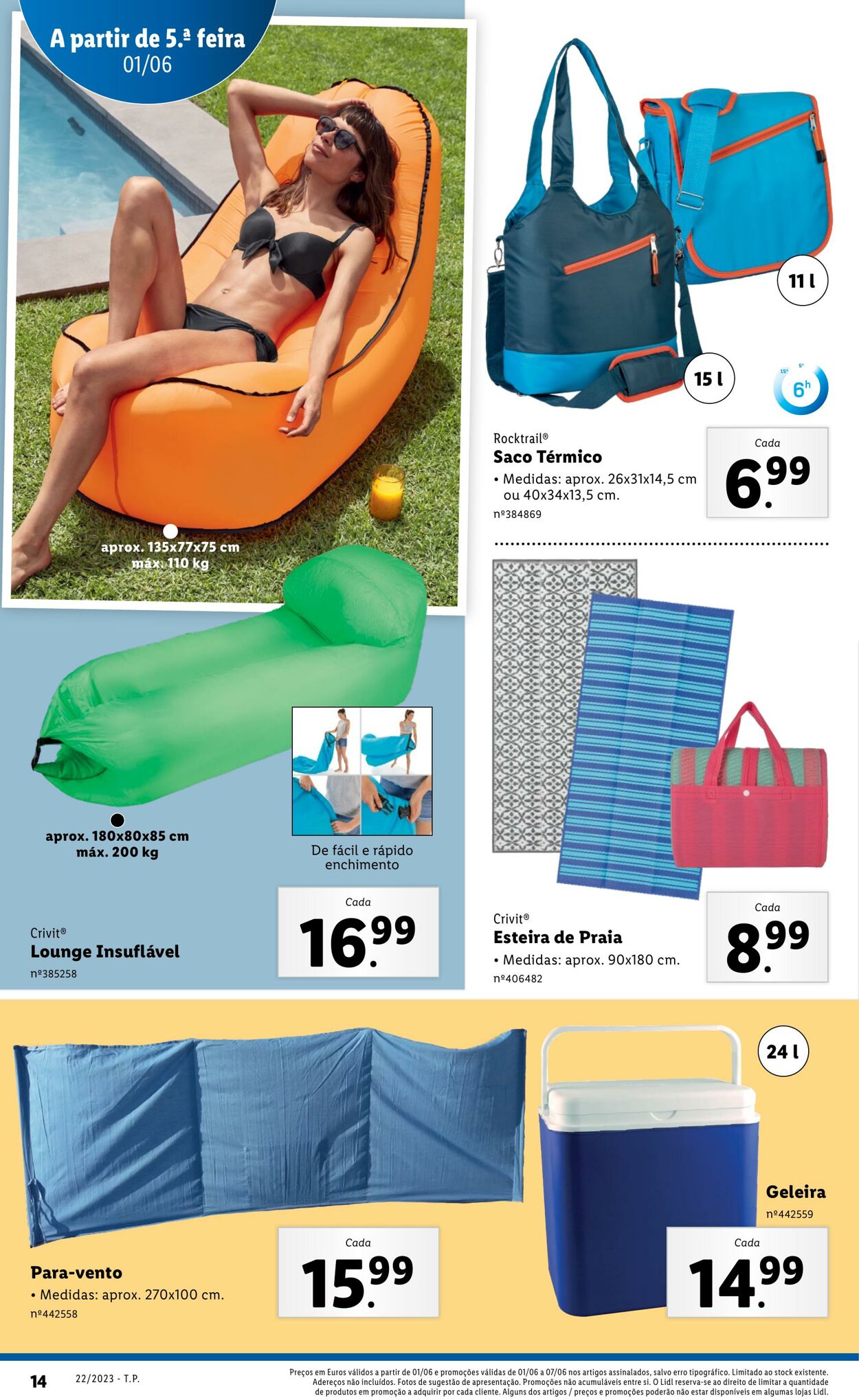 Folheto Lidl 01.06.2023 - 21.06.2023