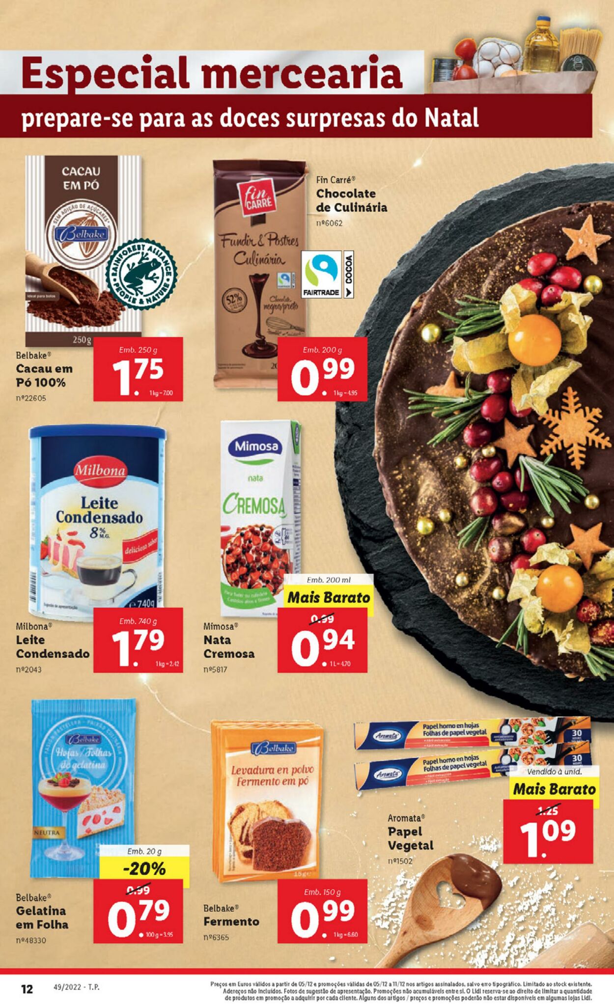 Folheto Lidl 05.12.2022 - 11.12.2022