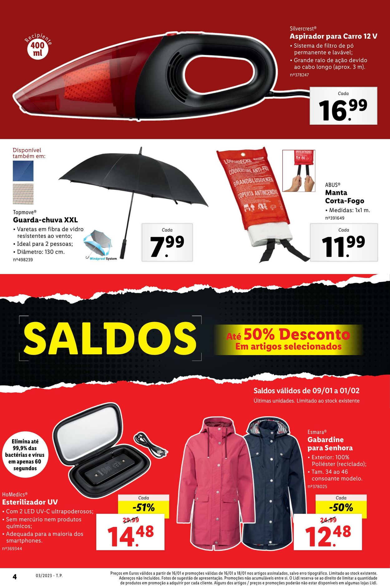 Folheto Lidl 16.01.2023 - 22.01.2023