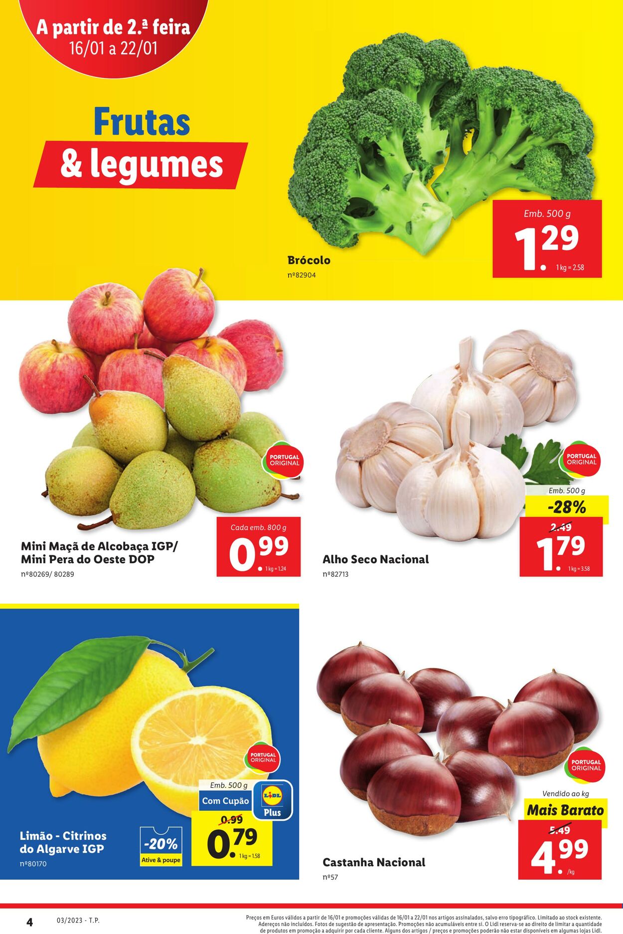 Folheto Lidl 16.01.2023 - 22.01.2023