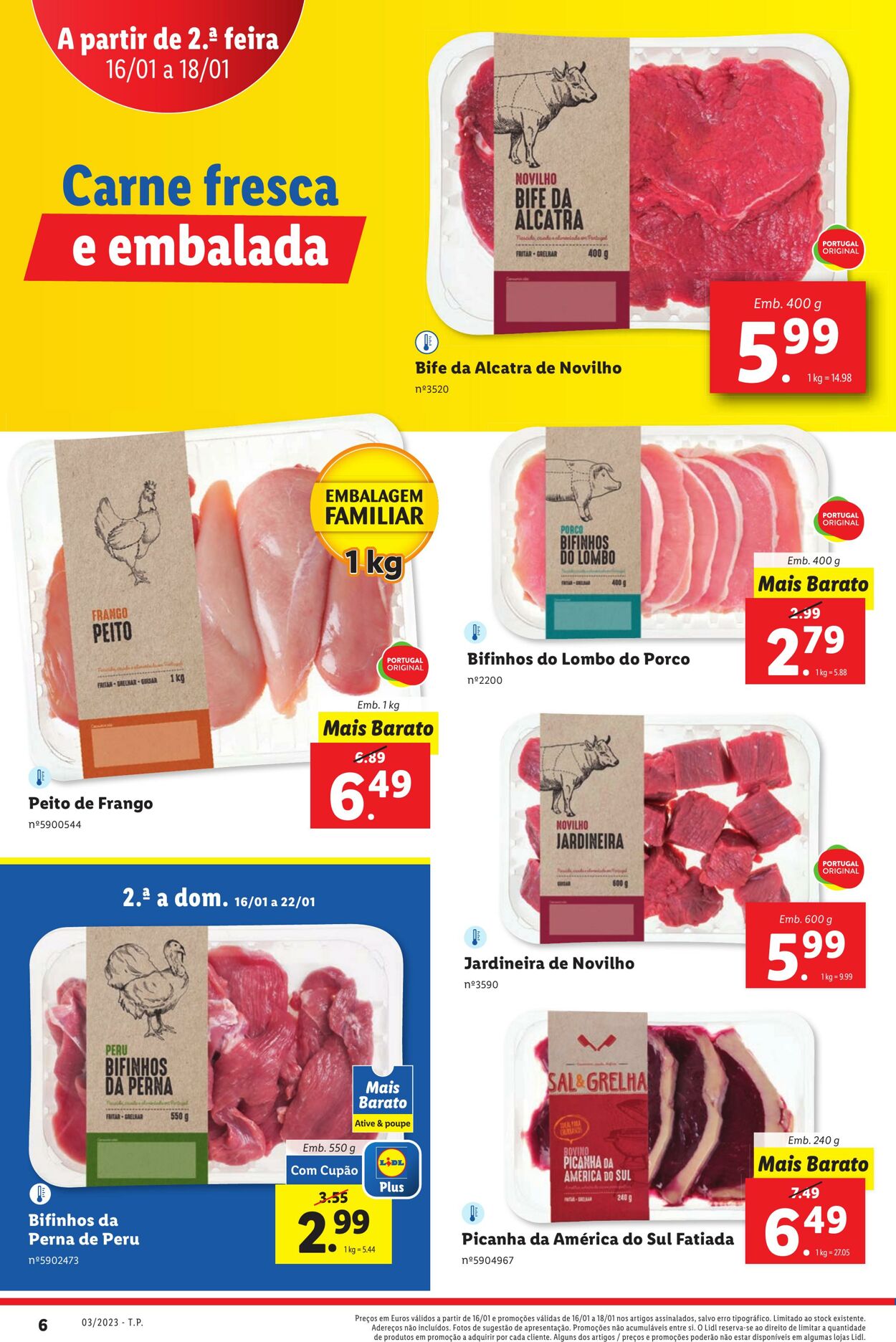 Folheto Lidl 16.01.2023 - 22.01.2023