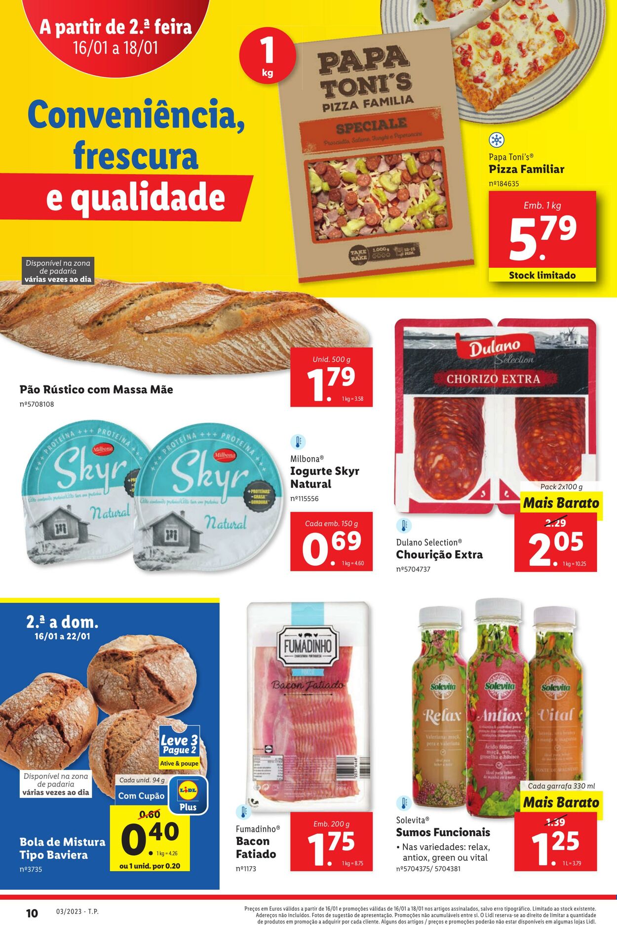 Folheto Lidl 16.01.2023 - 22.01.2023