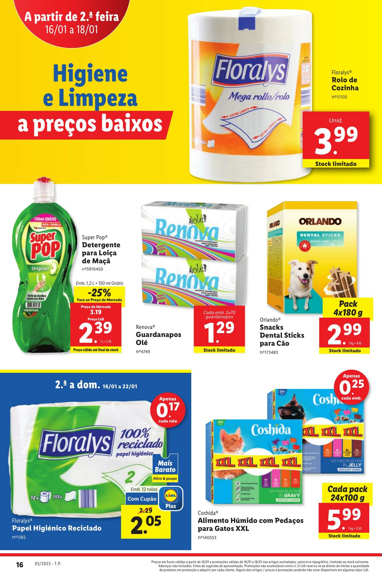 Folheto Lidl 16.01.2023 - 22.01.2023