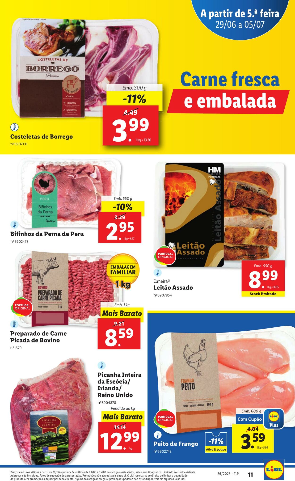 Folheto Lidl 29.06.2023 - 05.07.2023