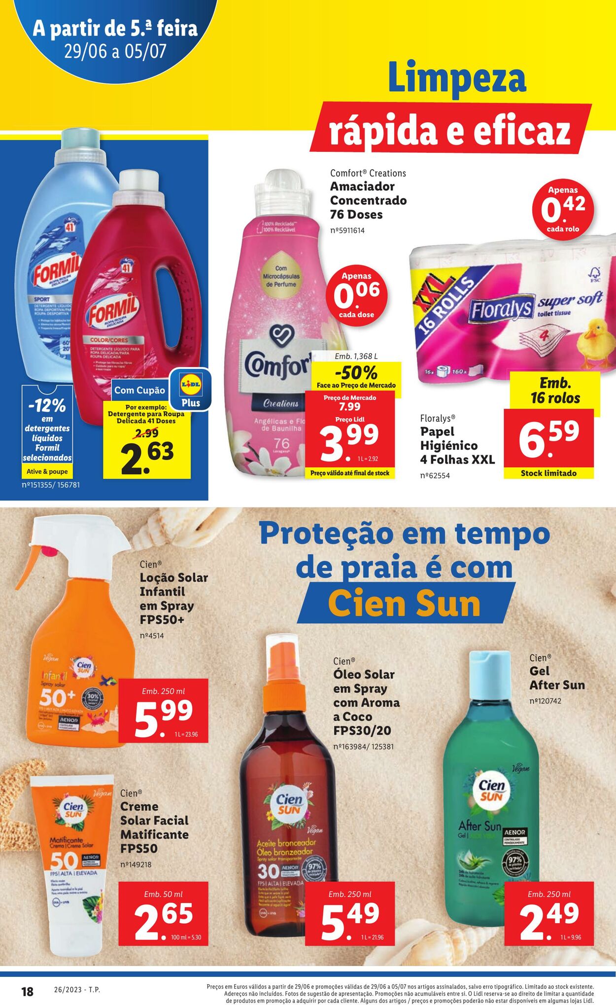 Folheto Lidl 29.06.2023 - 05.07.2023