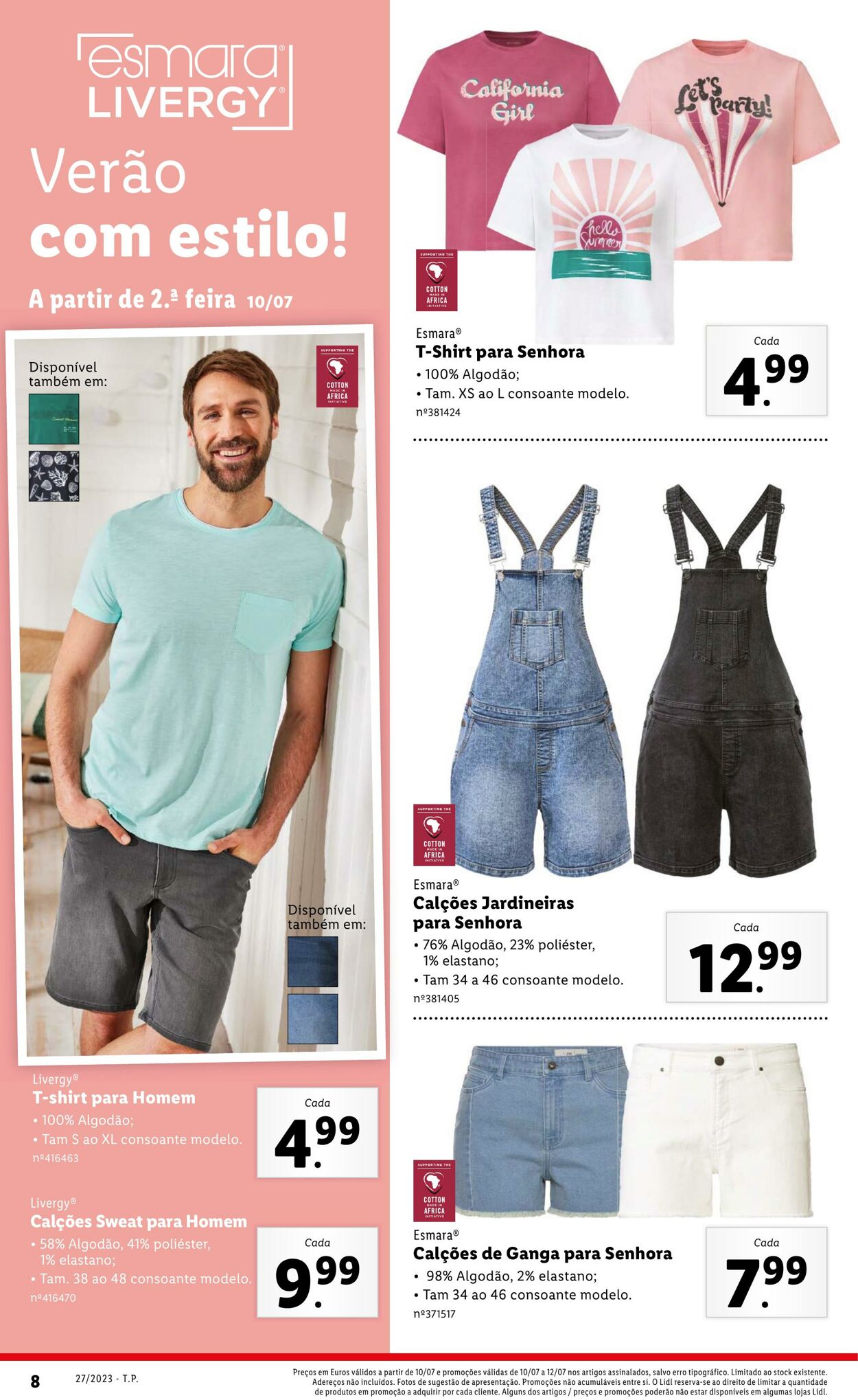 Folheto Lidl 06.07.2023 - 13.07.2023