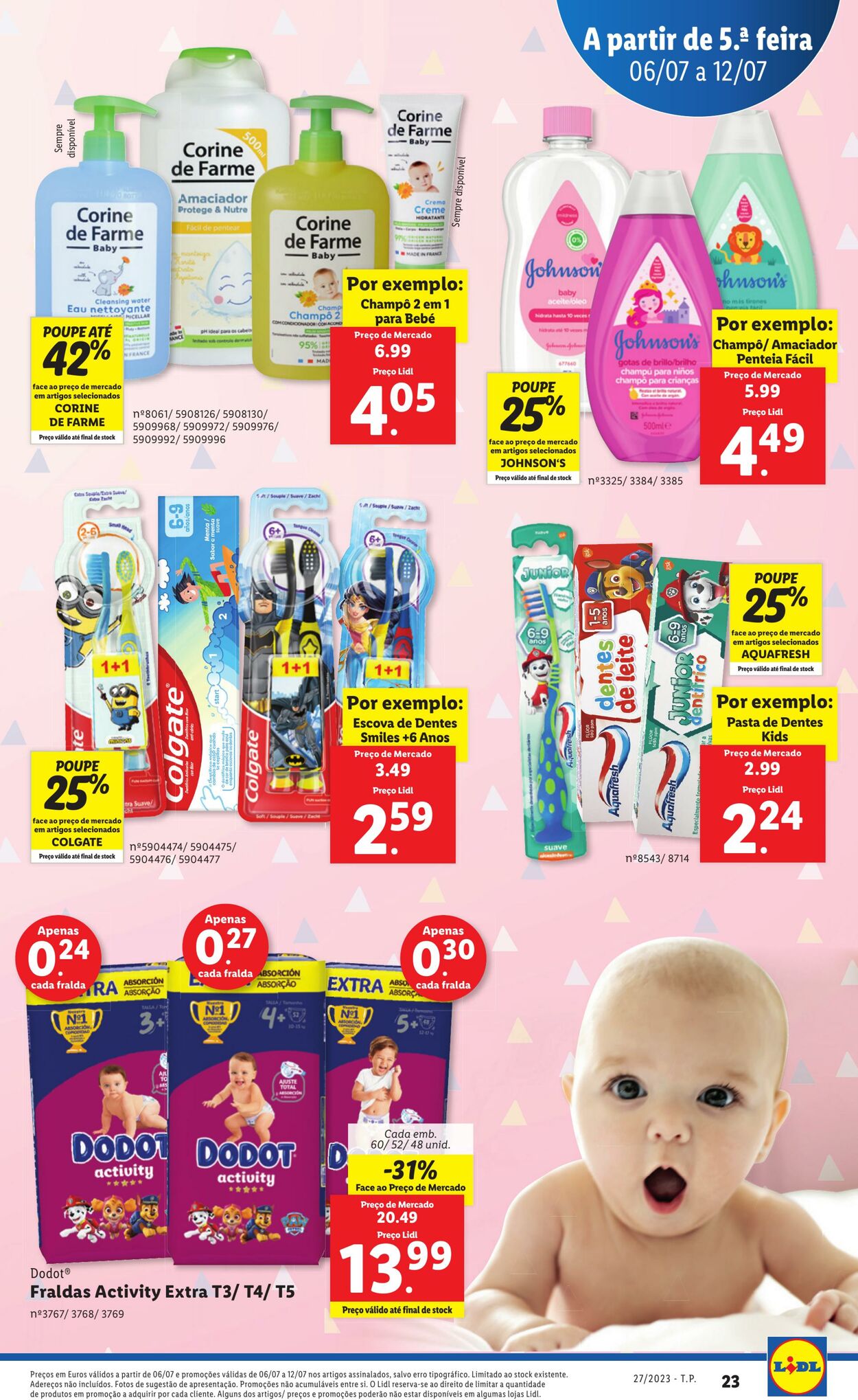 Folheto Lidl 06.07.2023 - 13.07.2023