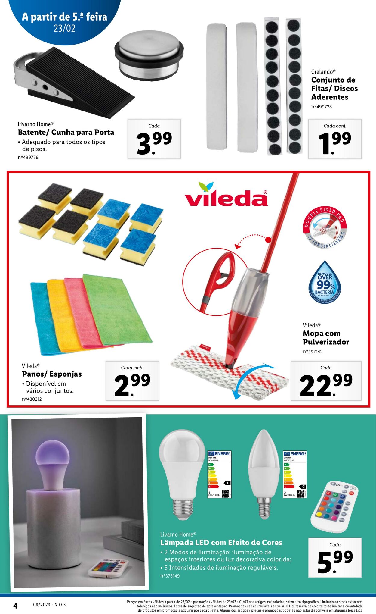 Folheto Lidl 23.02.2023 - 01.03.2023