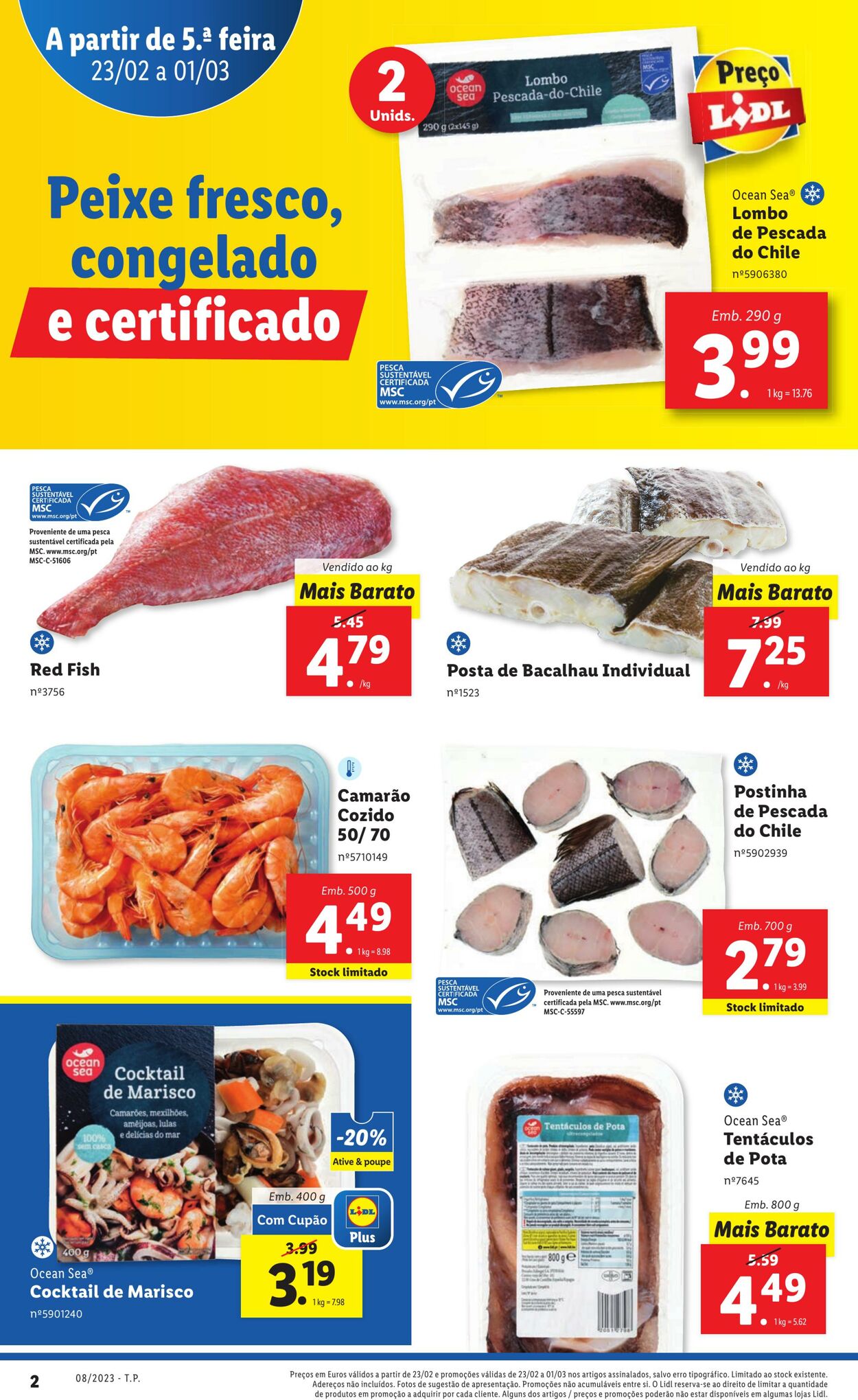 Folheto Lidl 23.02.2023 - 01.03.2023