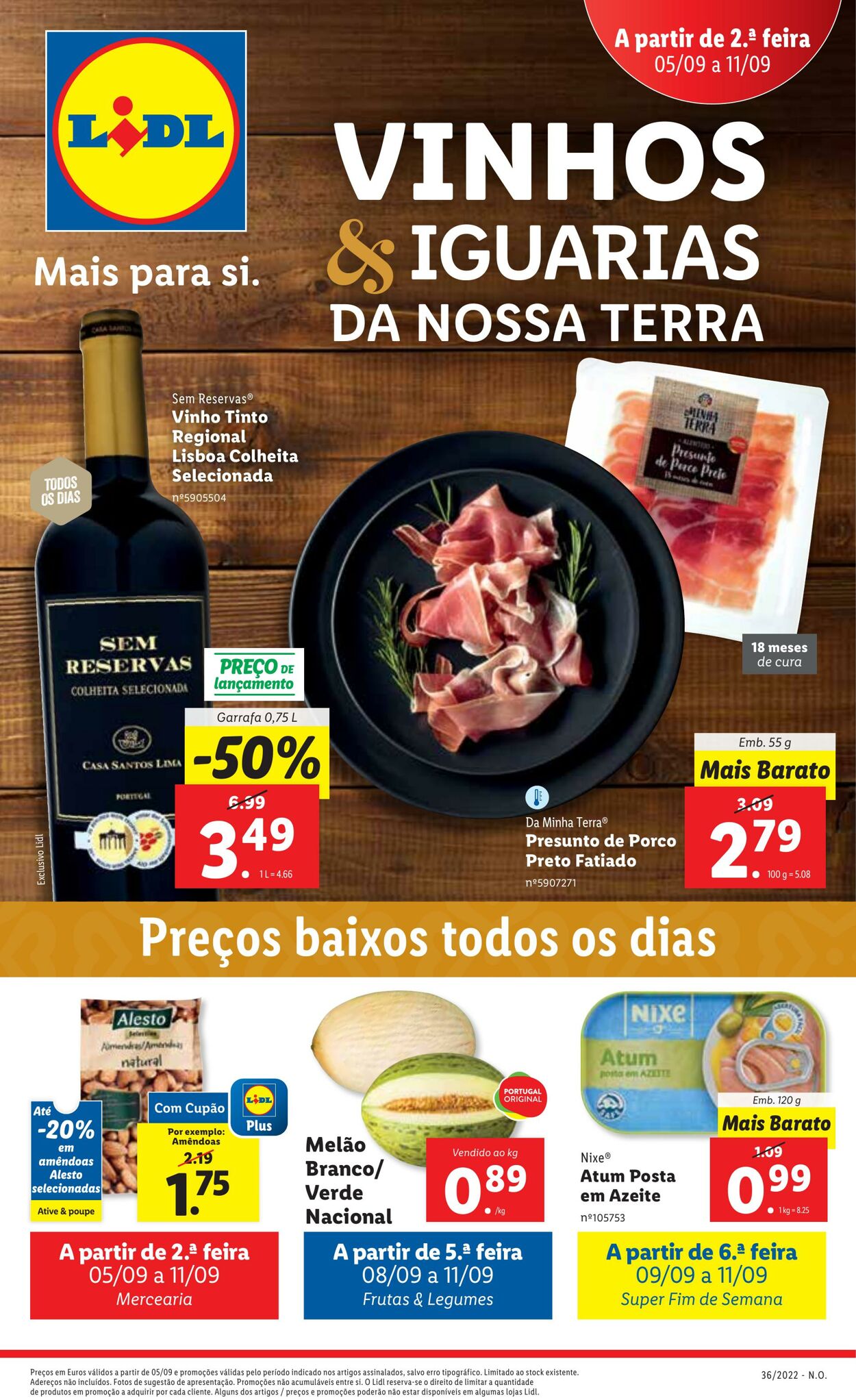 Folheto Lidl 05.09.2022 - 11.09.2022