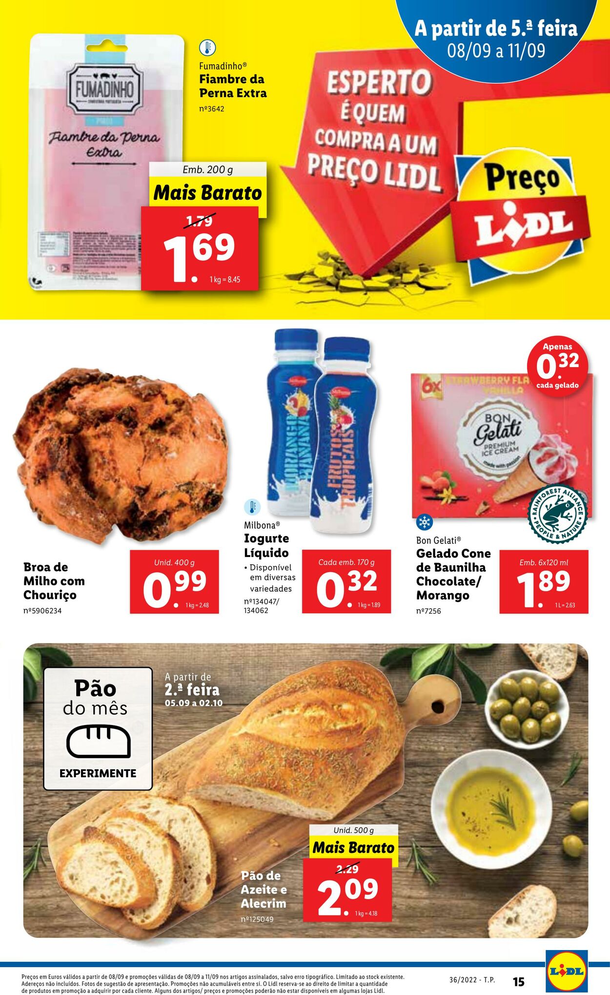 Folheto Lidl 05.09.2022 - 11.09.2022