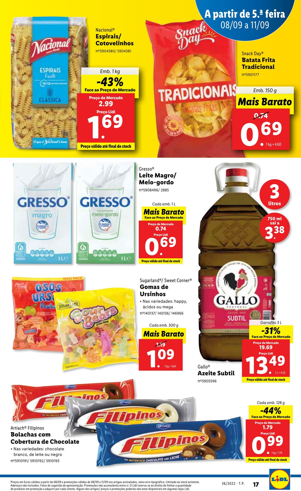 Folheto Lidl 05.09.2022 - 11.09.2022