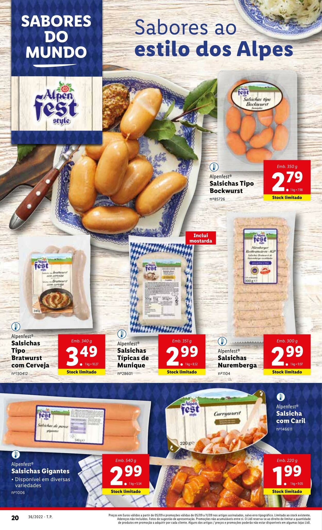 Folheto Lidl 05.09.2022 - 11.09.2022