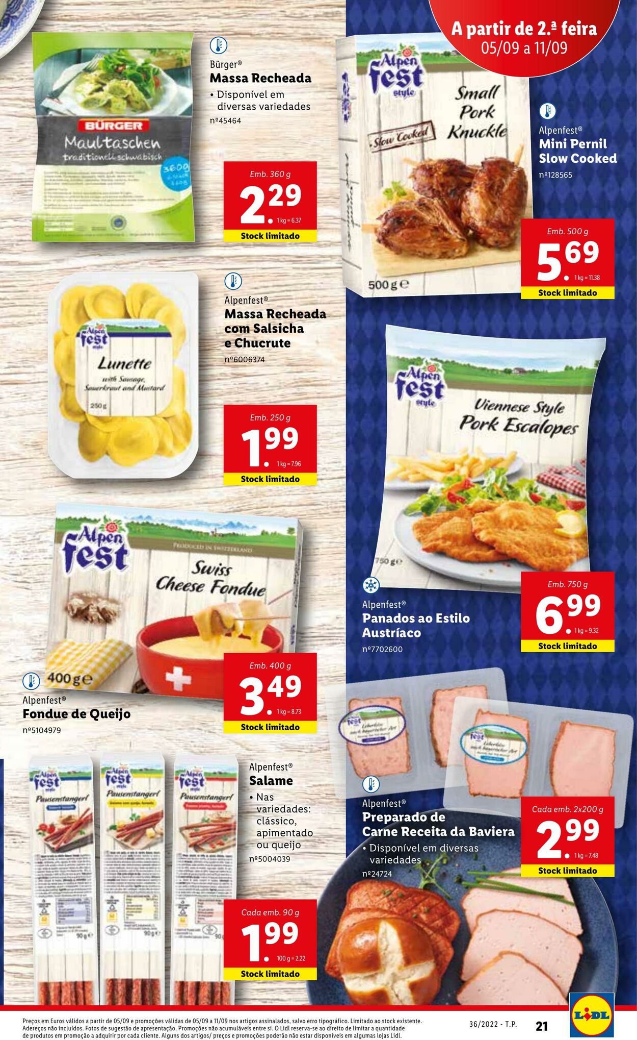 Folheto Lidl 05.09.2022 - 11.09.2022