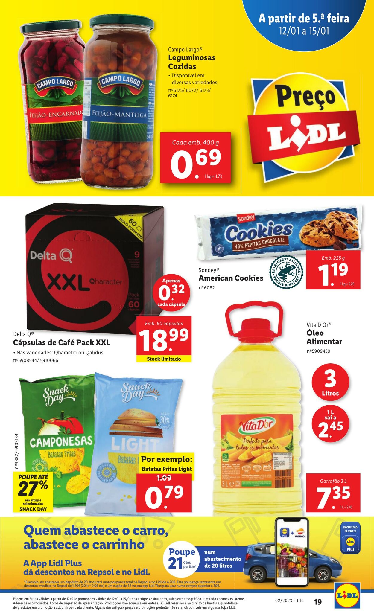 Folheto Lidl 09.01.2023 - 15.01.2023