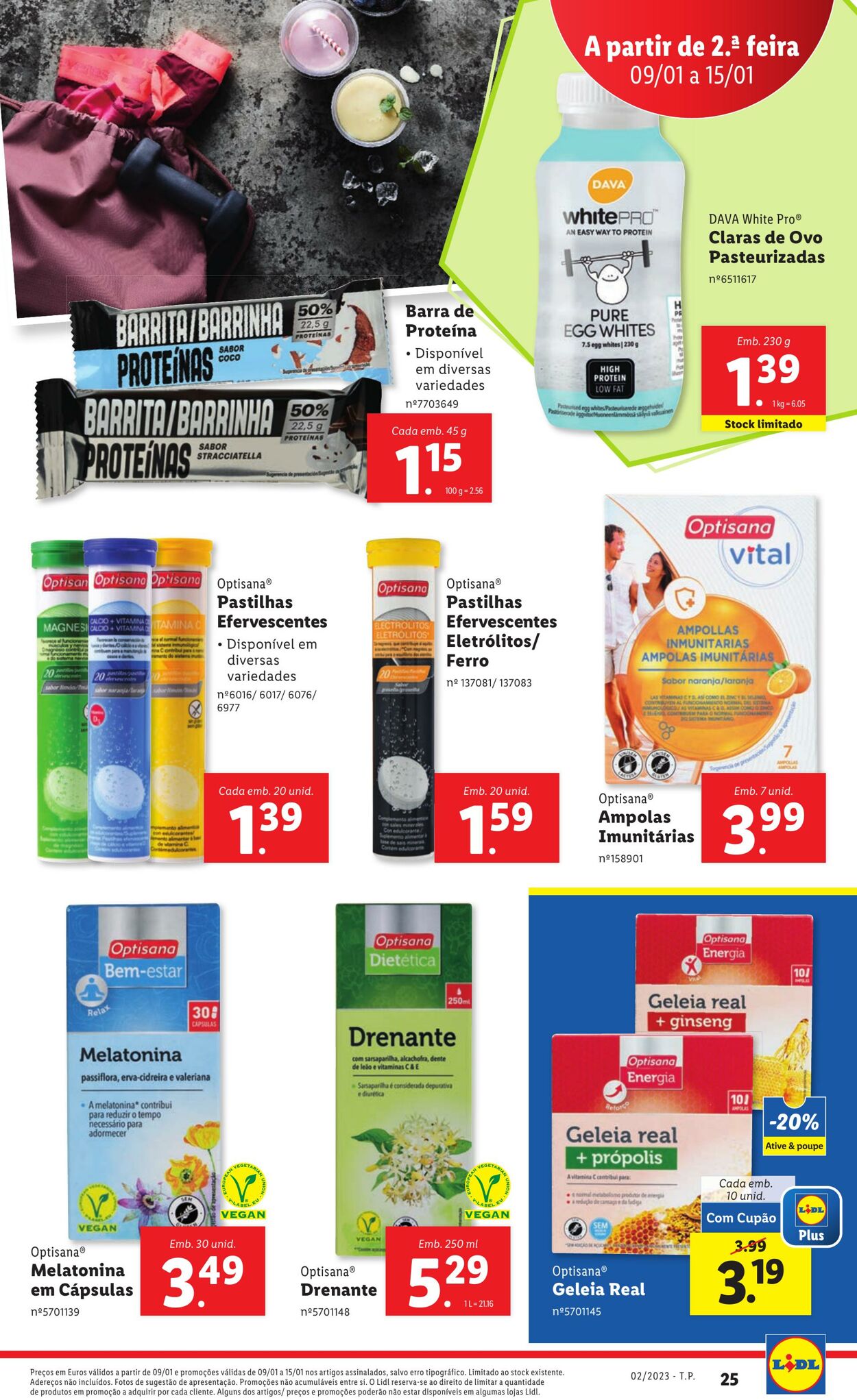 Folheto Lidl 09.01.2023 - 15.01.2023