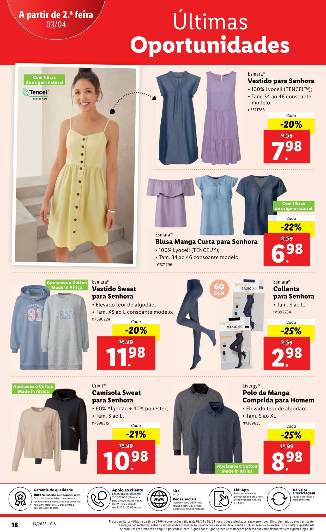 Folheto Lidl 30.03.2023 - 05.04.2023