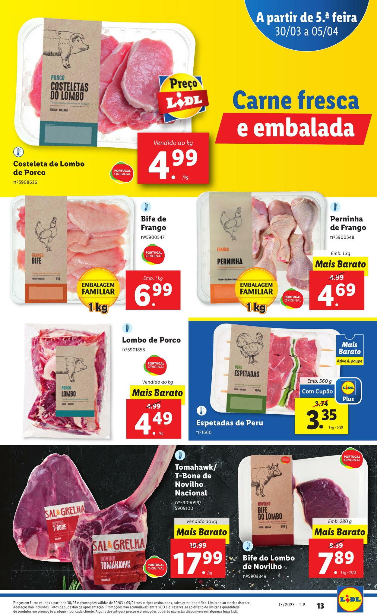 Folheto Lidl 30.03.2023 - 05.04.2023