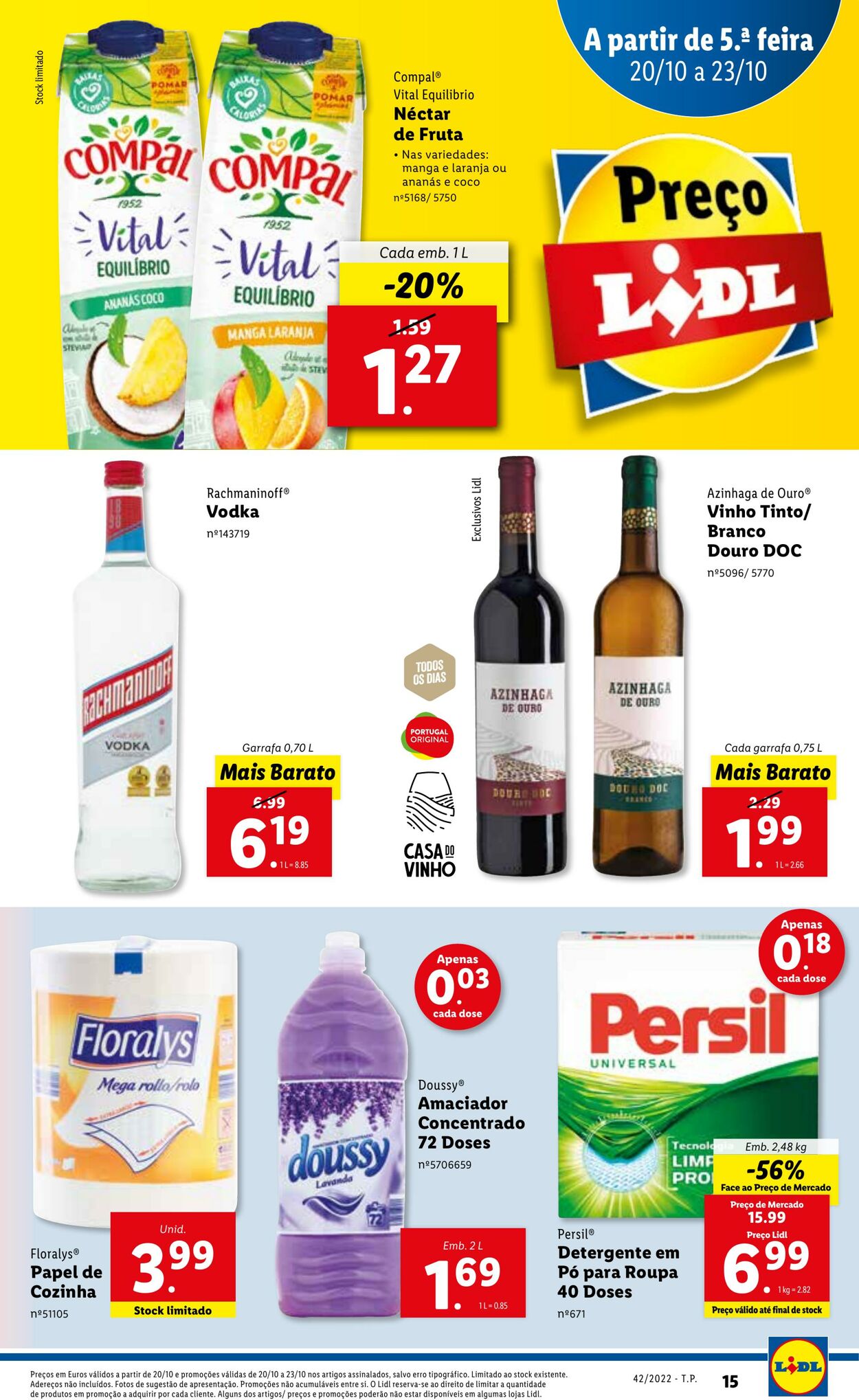 Folheto Lidl 17.10.2022 - 23.10.2022