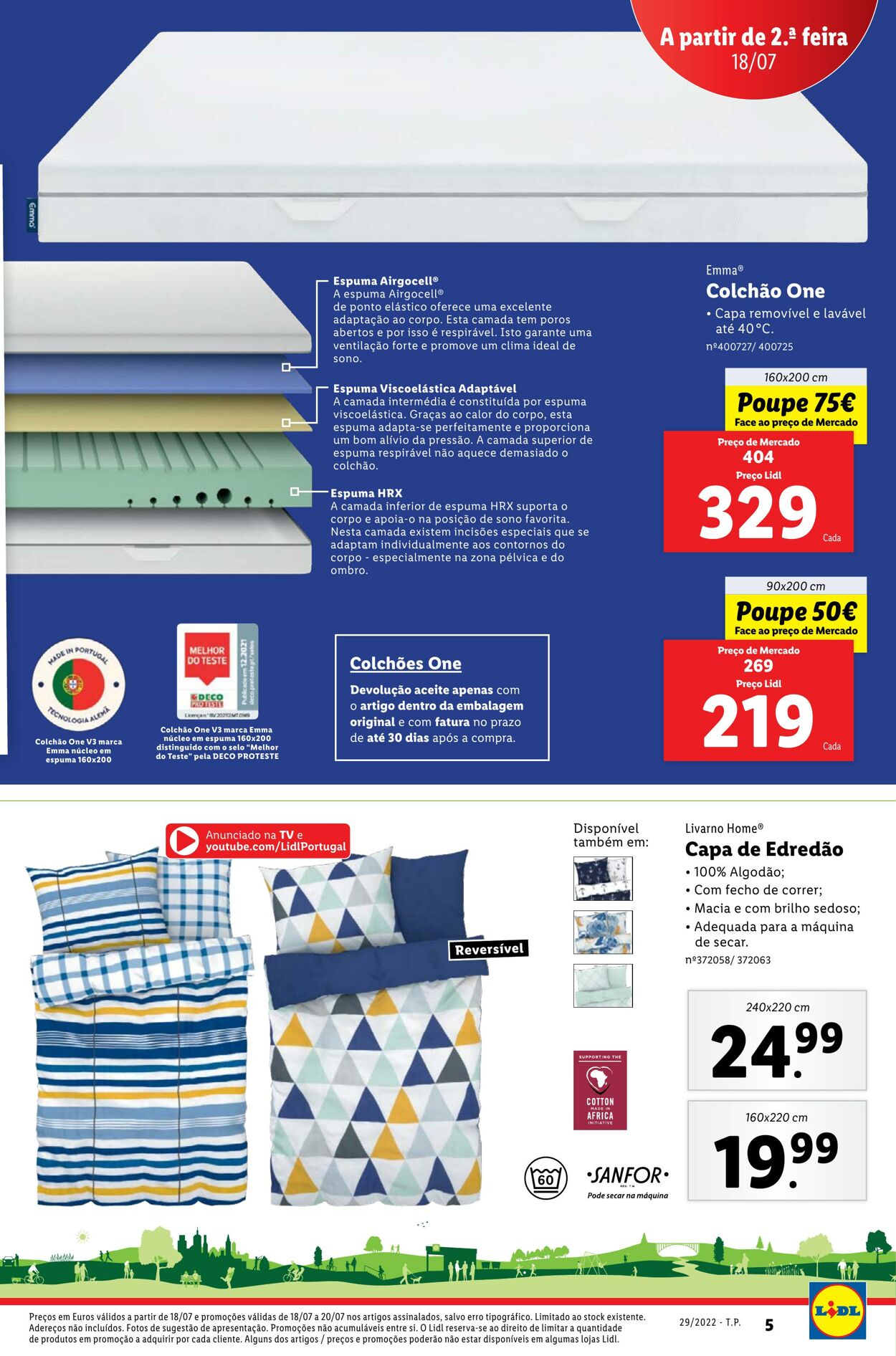 Folheto Lidl 18.07.2022 - 24.07.2022