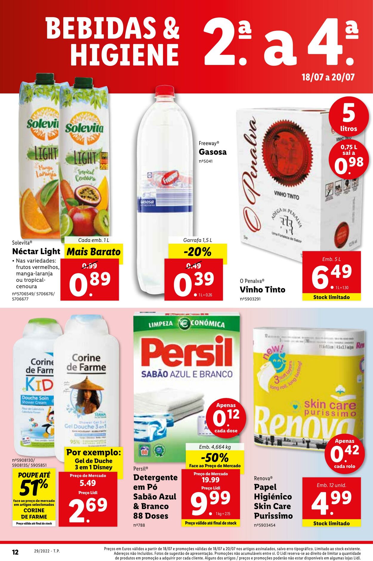 Folheto Lidl 18.07.2022 - 24.07.2022