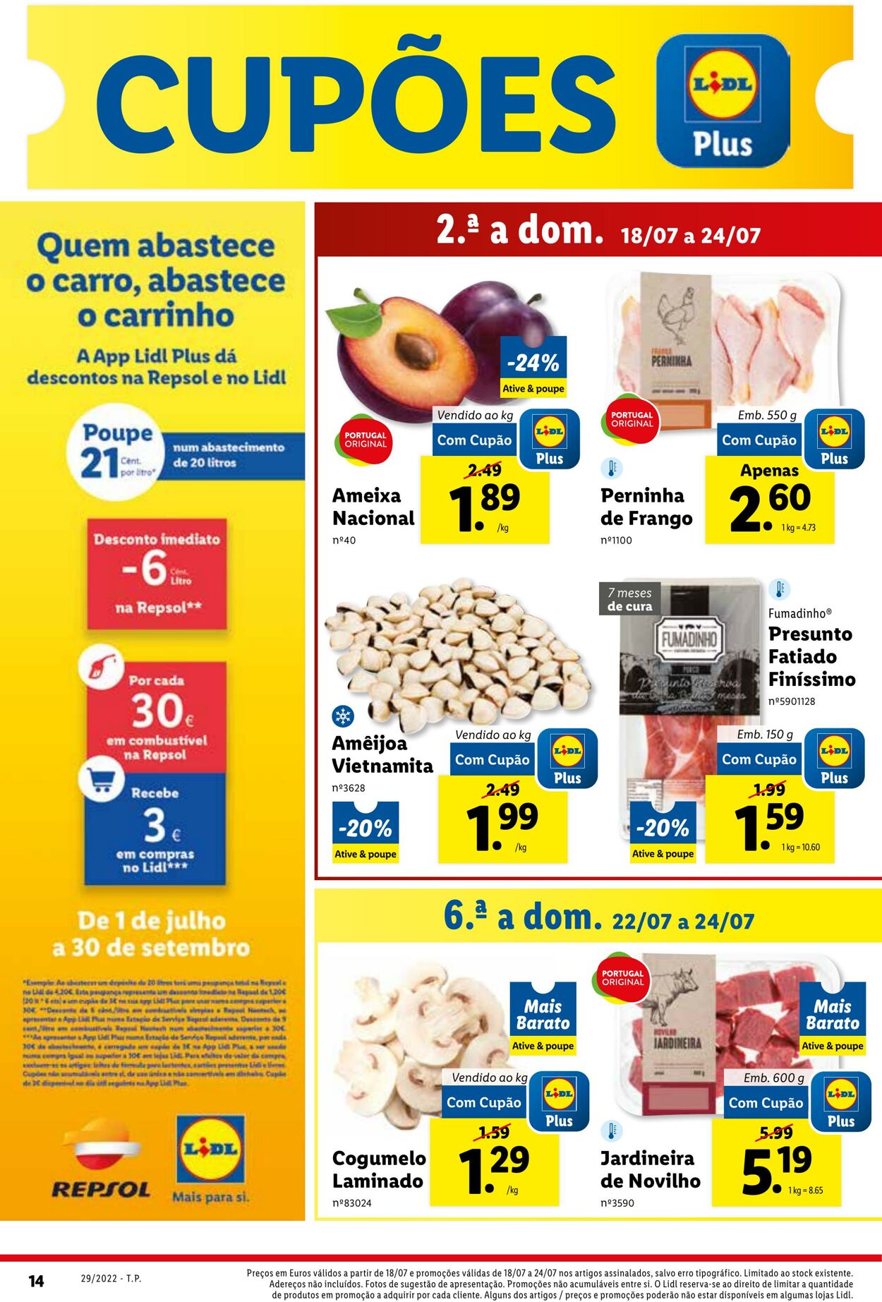 Folheto Lidl 18.07.2022 - 24.07.2022