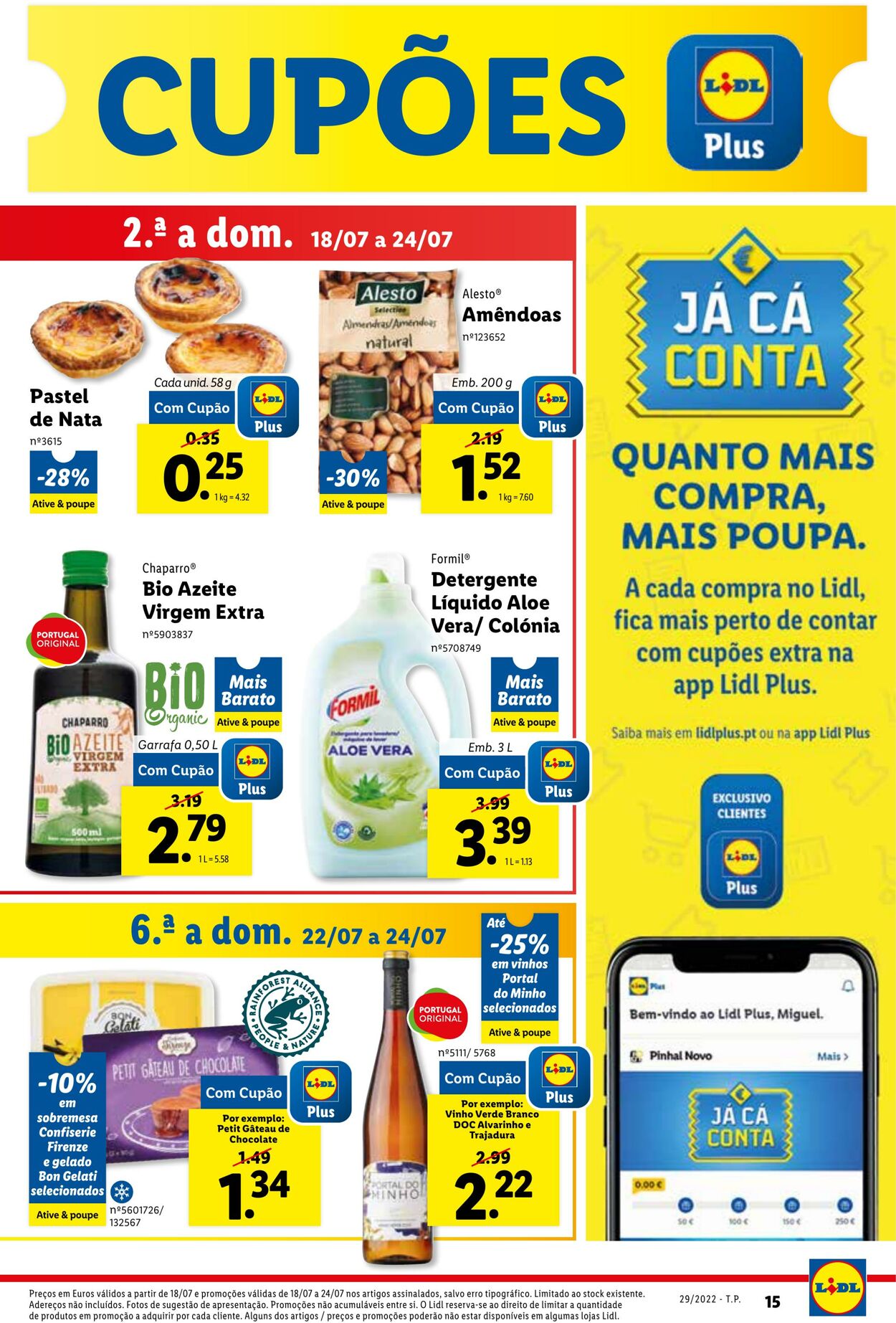 Folheto Lidl 18.07.2022 - 24.07.2022