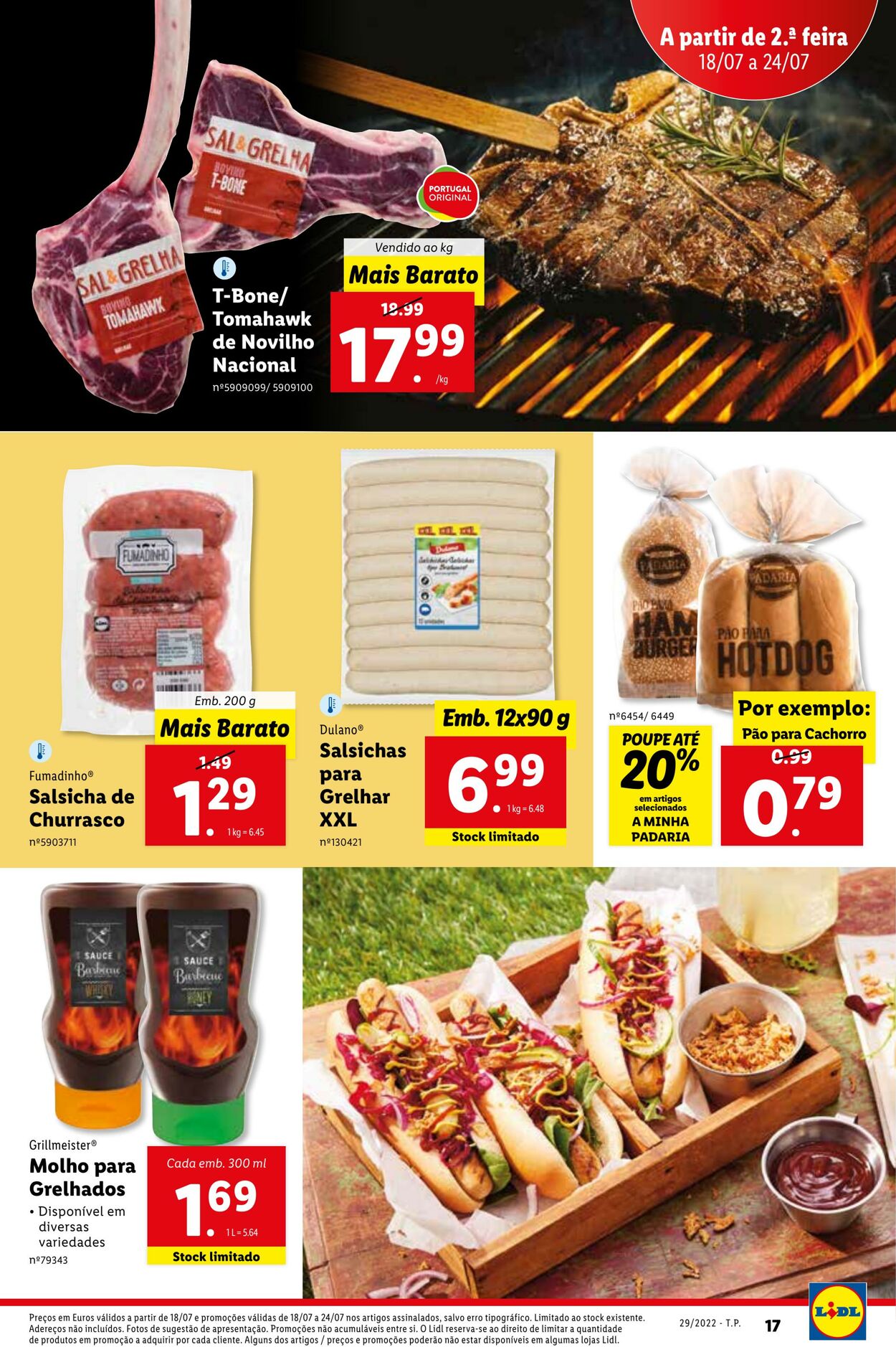 Folheto Lidl 18.07.2022 - 24.07.2022